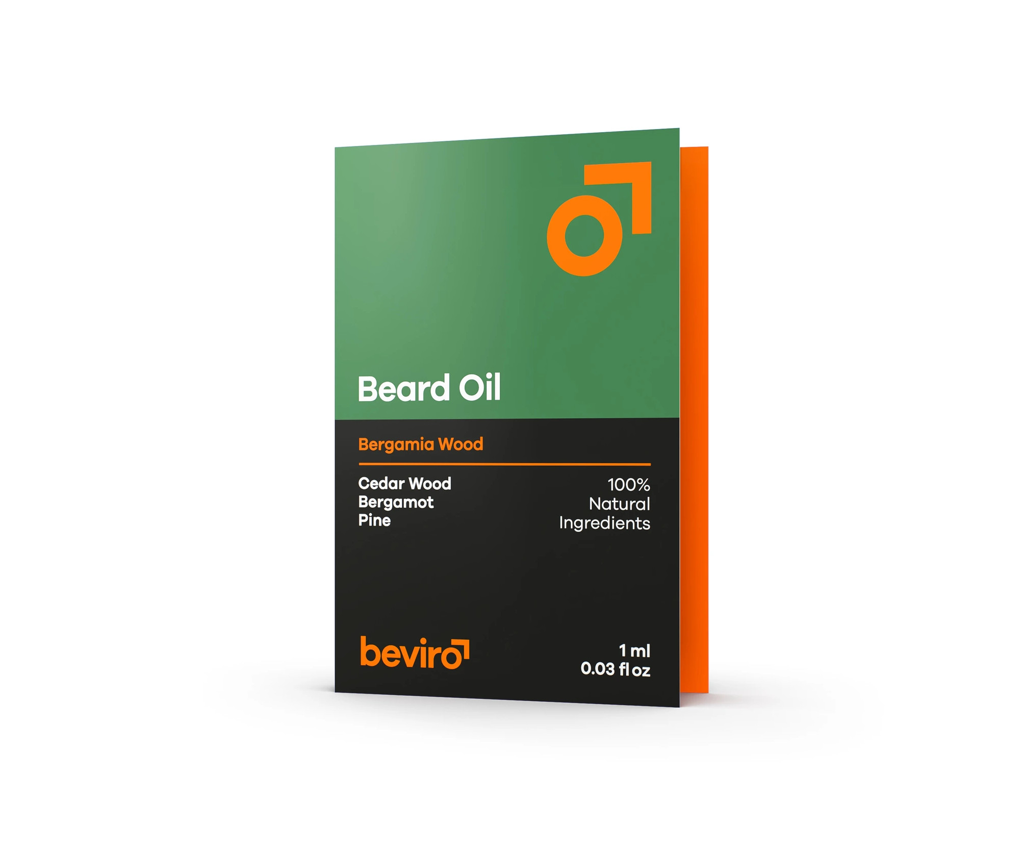 Olej na vousy Beviro Bergamia Wood - 1 ml - vzorek (BV116)