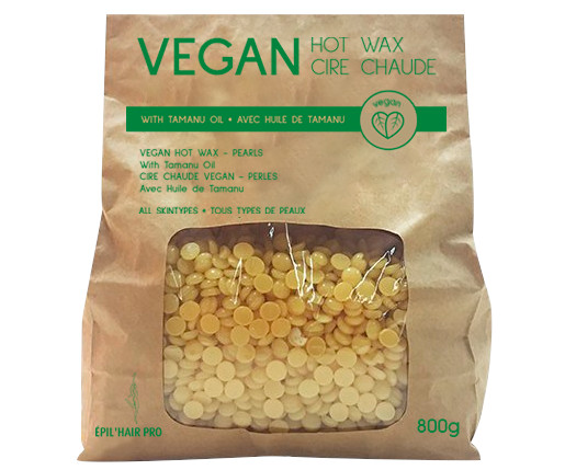 Depilační vosk v perlách pro všechny typy pokožky, veganský - 800 g (7450300) - Sibel + dárek zdarma