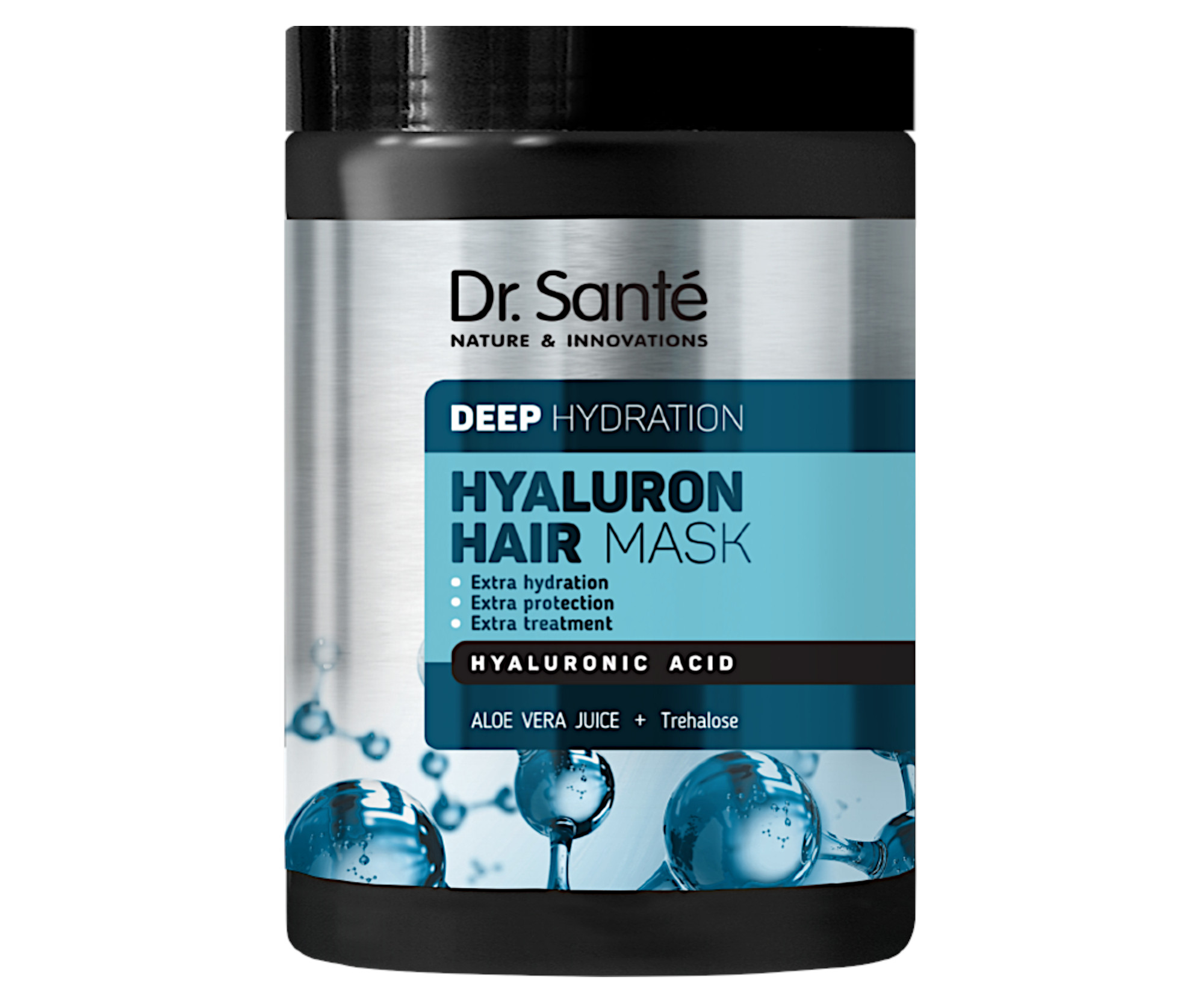 Hloubkově hydratační maska Dr. Santé Hyaluron Hair - 1000 ml + dárek zdarma