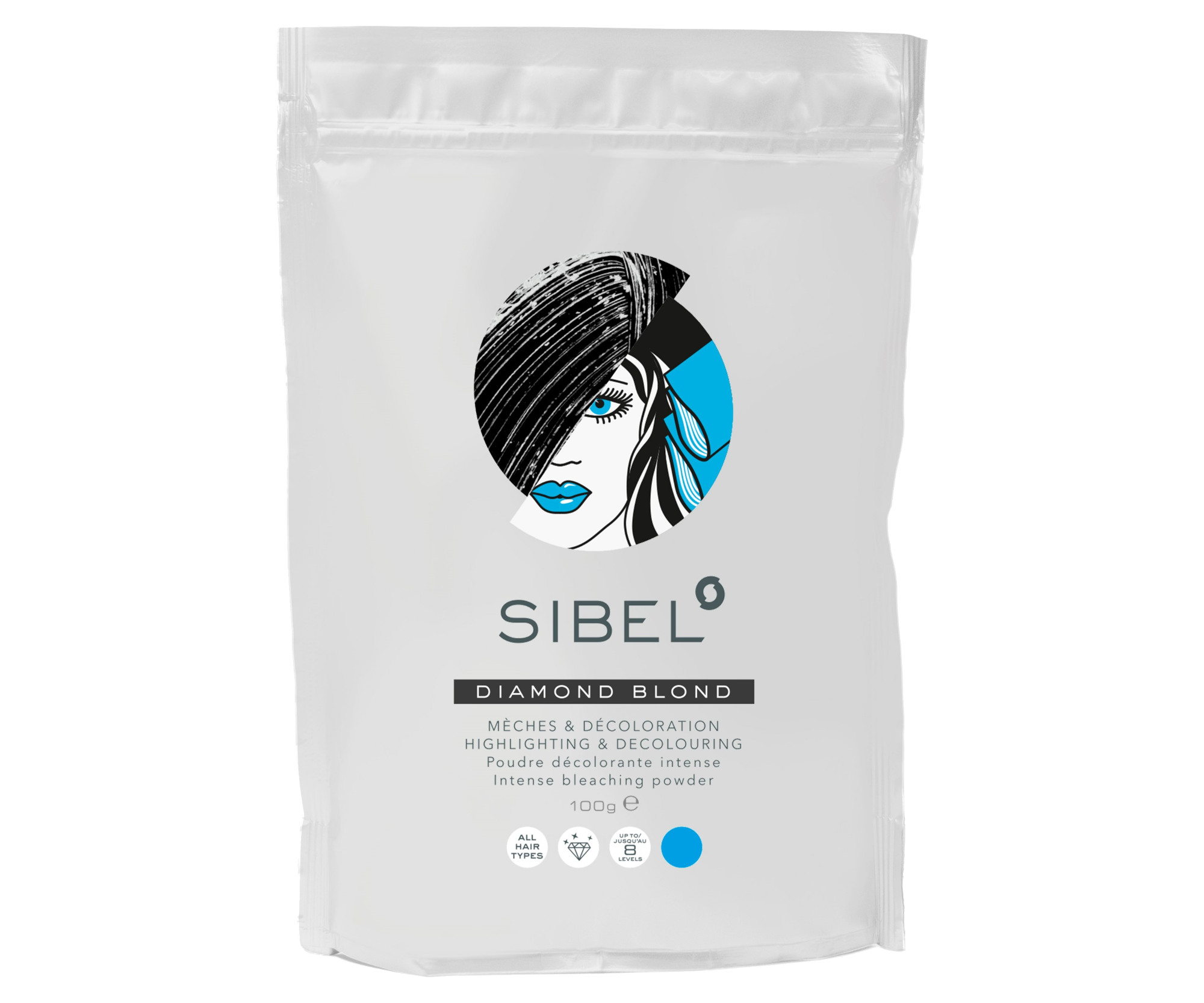 Zesvětlující pudr Sibel Diamond Blond - 100 g (8902001)
