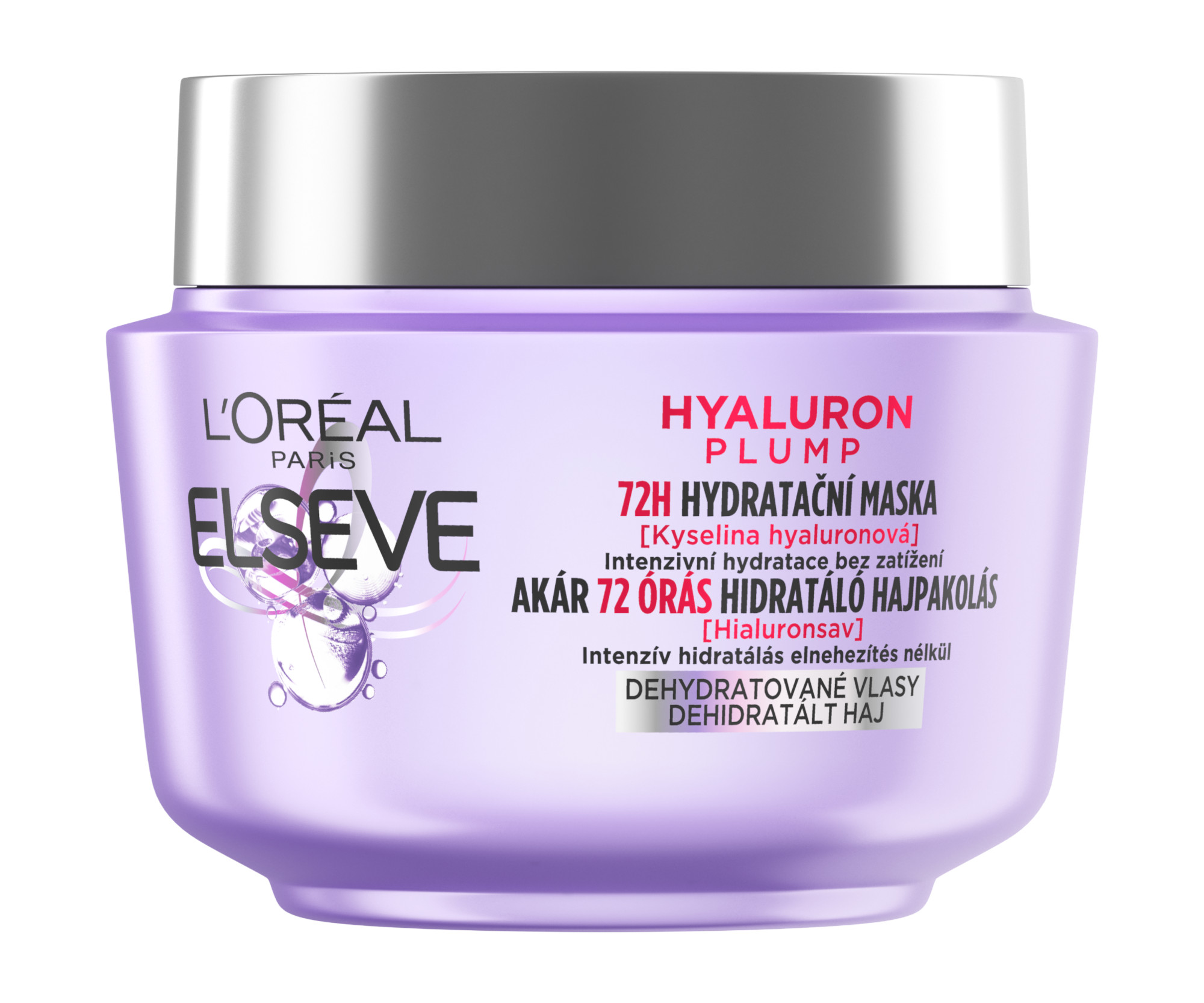 Hydratační maska Loréal Elseve Hyaluron Plump - 300 ml - L’Oréal Paris + dárek zdarma