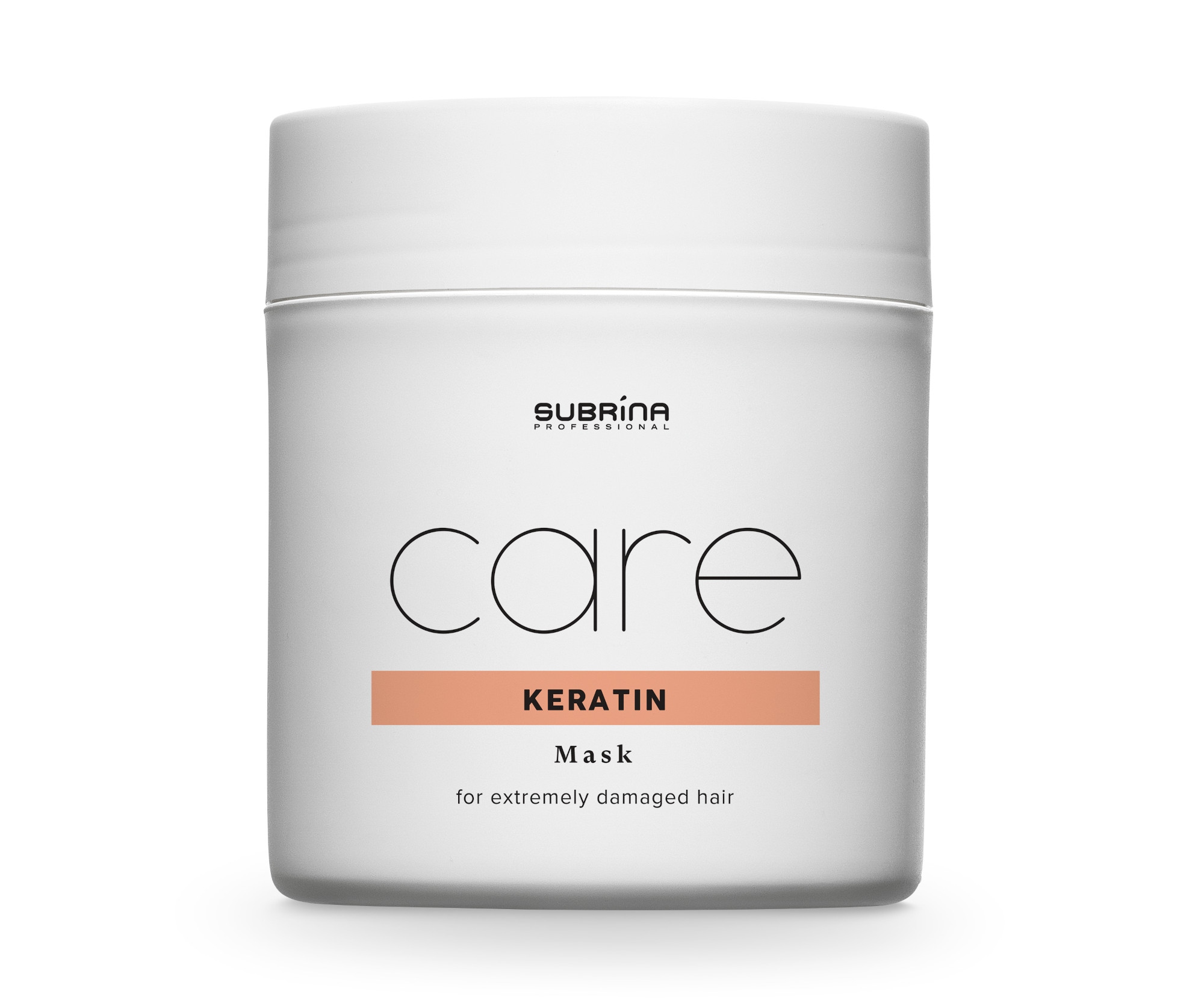 Maska pro extrémně poškozené vlasy Subrina Professional Care Keratin Mask - 500 ml (060273) + dárek zdarma