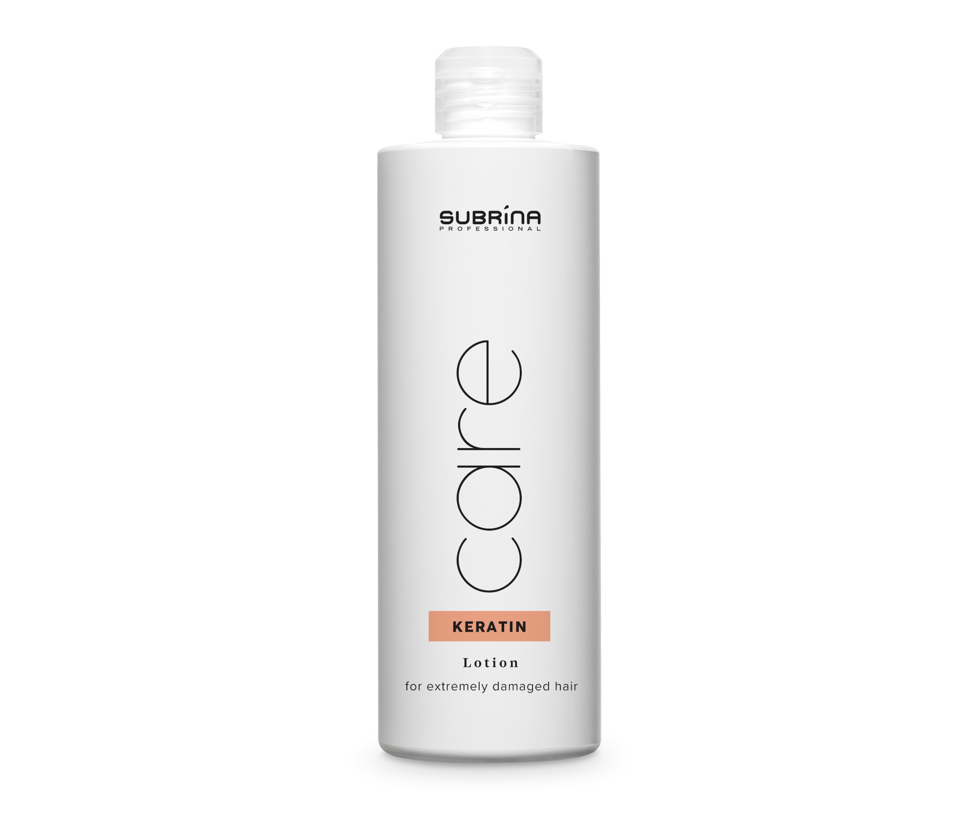 Péče pro extrémně poškozené vlasy Subrina Professional Care Keratin Lotion - 480 ml (060272) + dárek zdarma