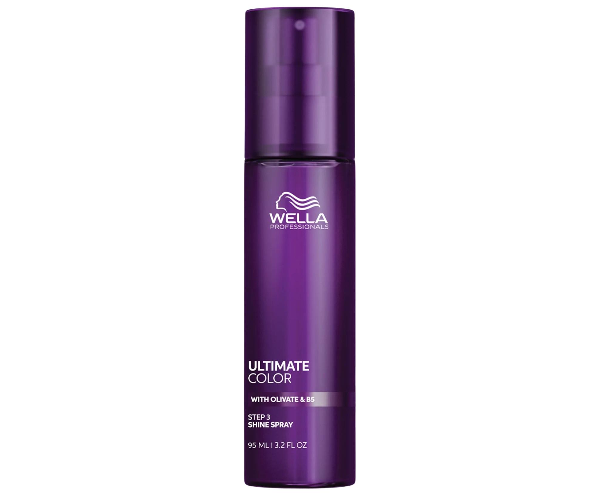 Lehký sprej pro lesk a hladkost barvených vlasů Wella Professionals Ultimate Color Shine Spray - 95 ml + dárek zdarma