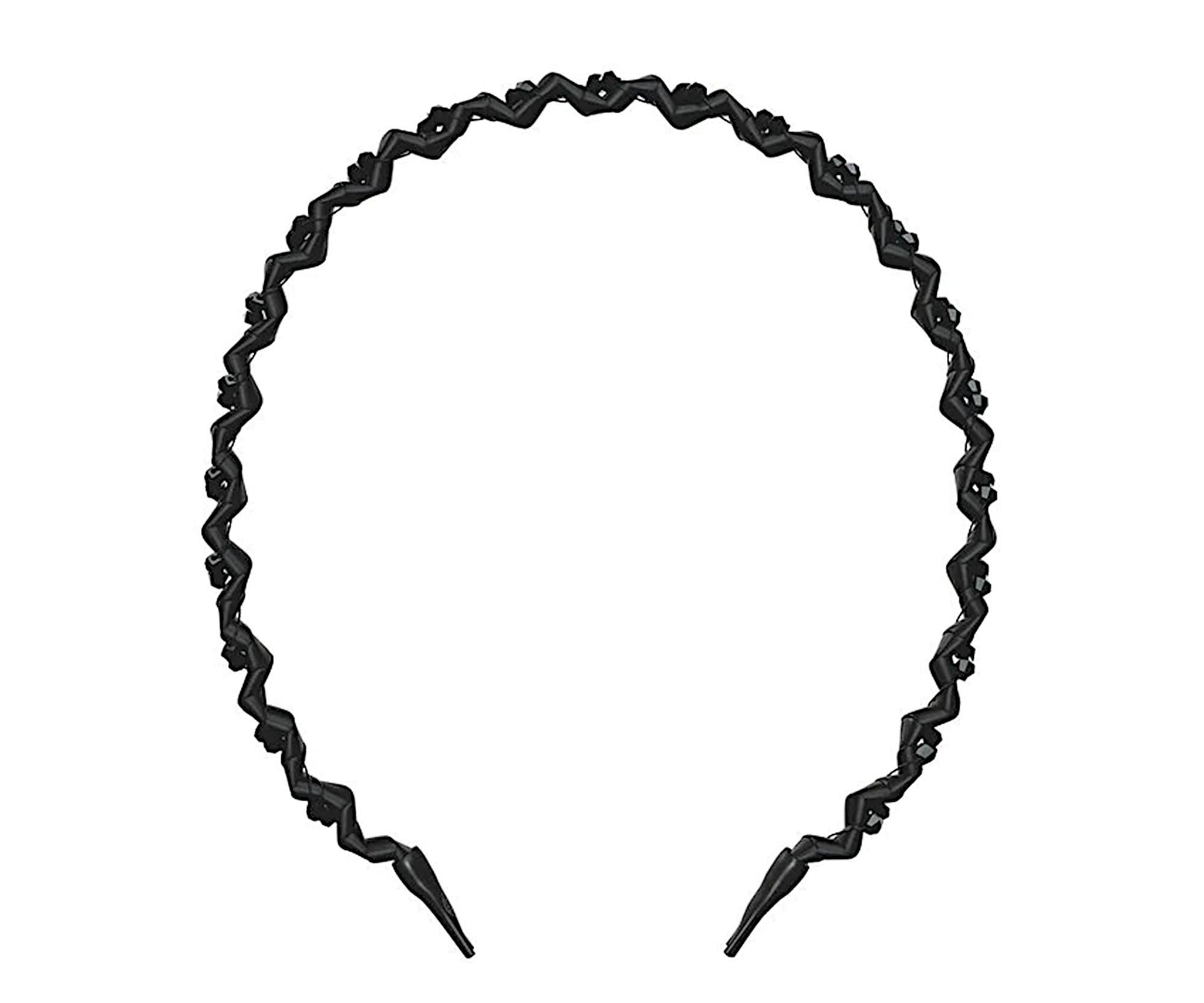 Čelenka do vlasů Invisibobble Hairhalo Black Sparkle - černá (IB-HH-HP10001-2) + dárek zdarma