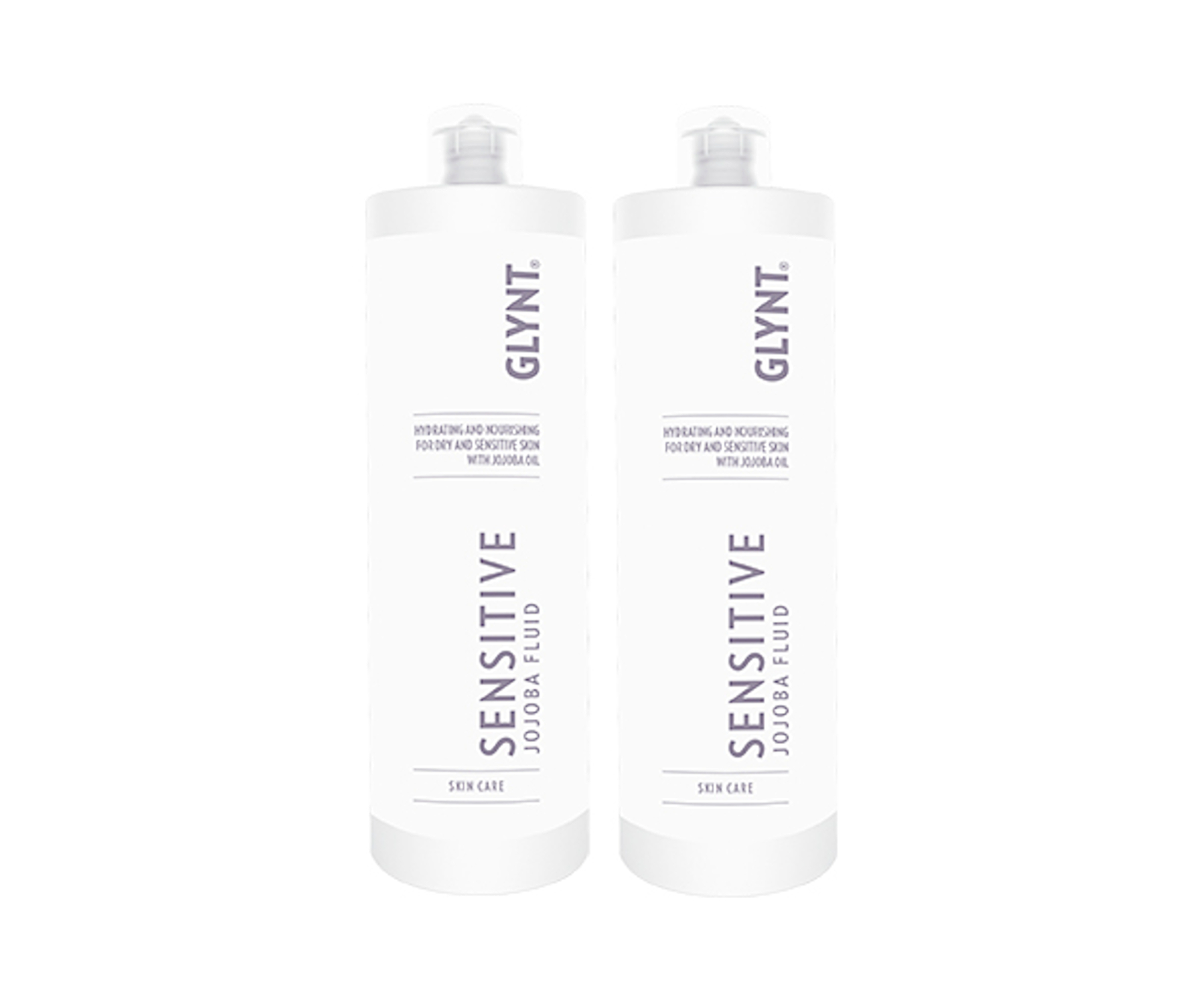 Pleťový fluid na obličej a tělo Glynt Sensitive Jojoba Fluid - 2 x 500 ml (173987) + dárek zdarma