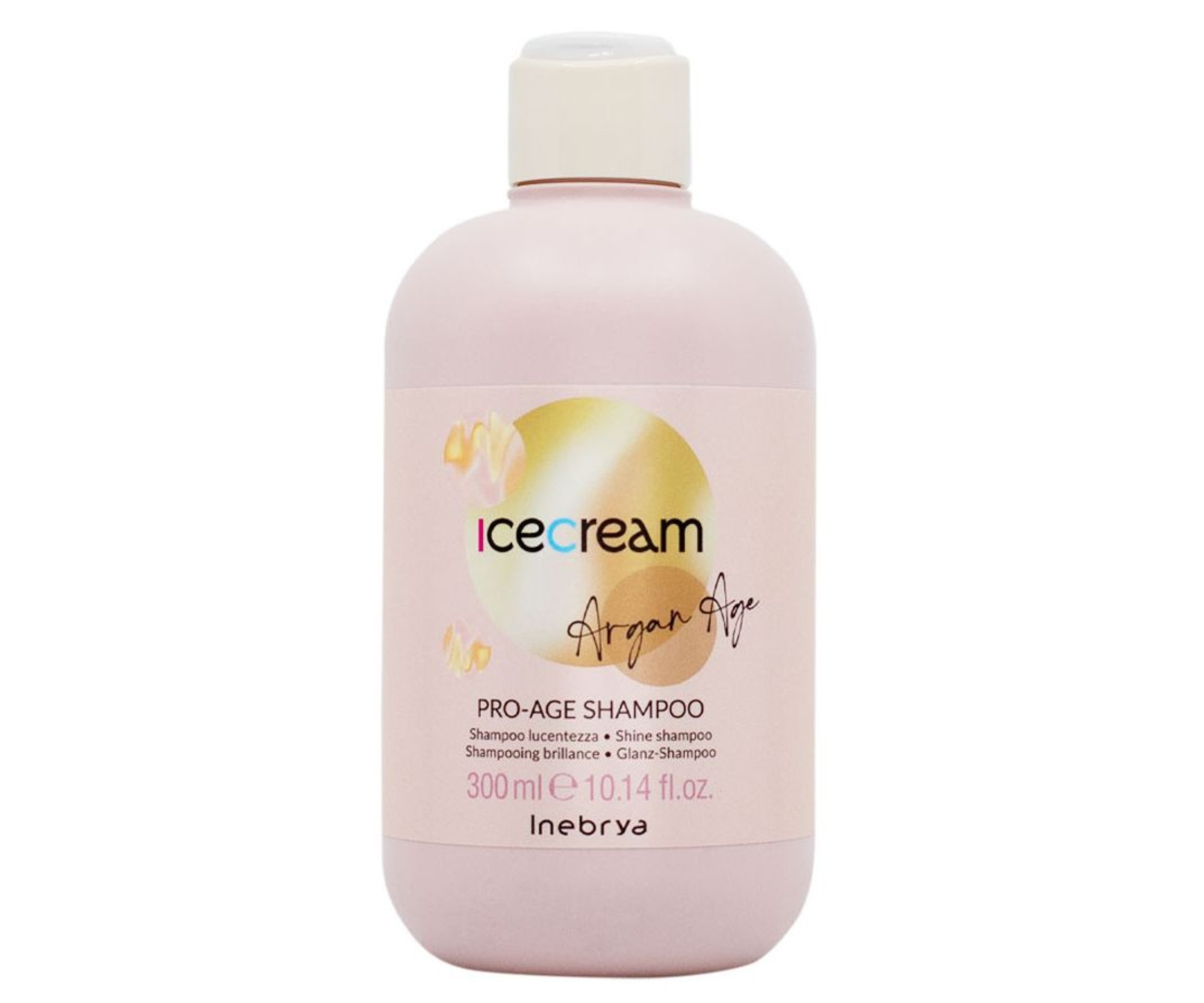 Šampon pro zářivý lesk vlasů Inebrya Ice Cream Argan Age Pro-Age Shampoo - 300 ml (771026329) + dárek zdarma