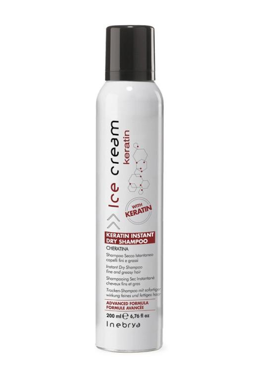 Suchý šampon pro jemné a mastné vlasy Inebrya Keratin - 200 ml (7721142) + DÁREK ZDARMA