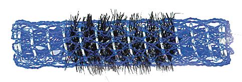 Spirálové natáčky na vlasy Sibel modré 12 ks - 12 mm (2210129) + dárek zdarma