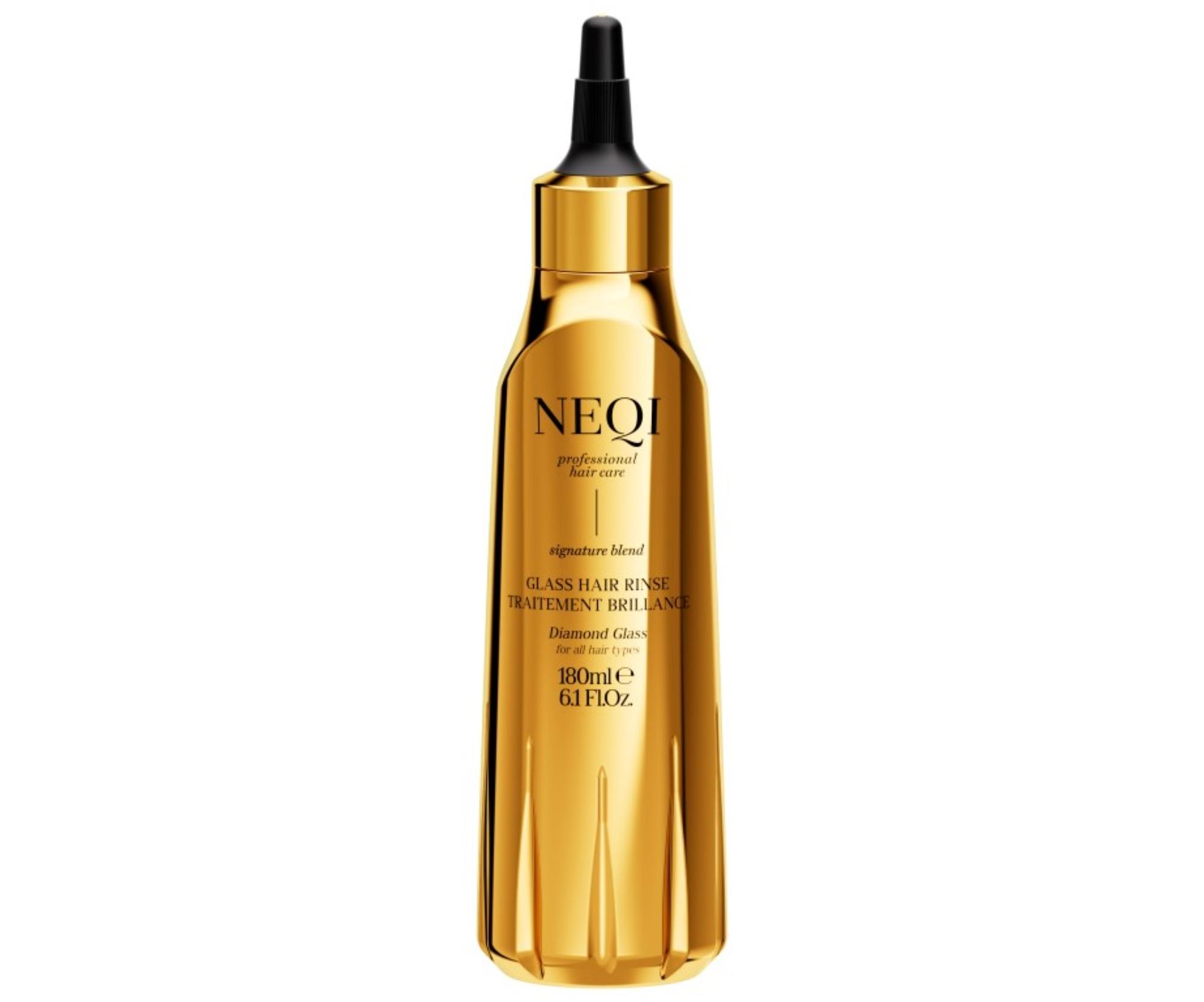 Péče pro lesk všech typů vlasů Neqi Diamond Glass Hair Rinse Treatment - 180 ml + dárek zdarma