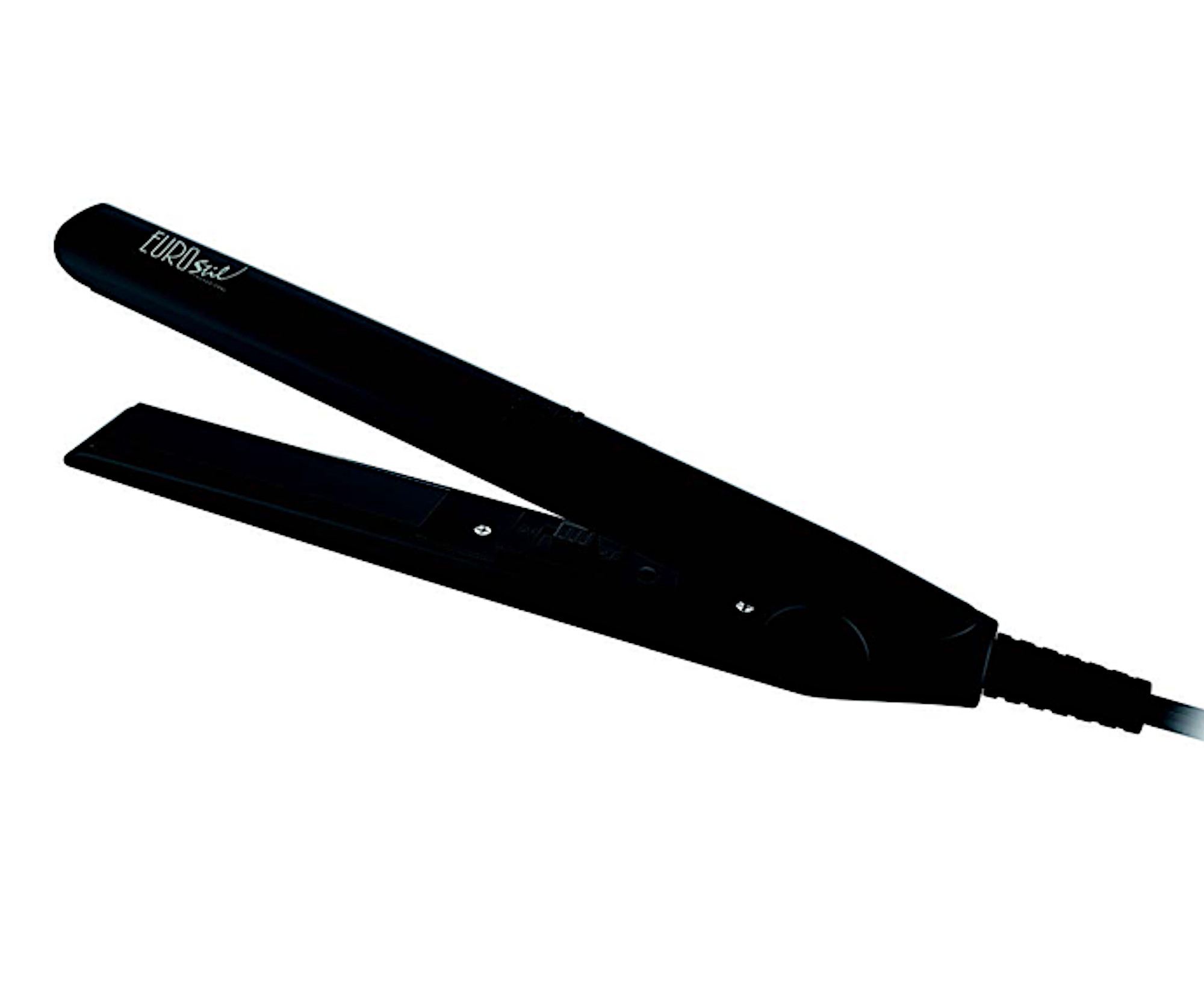 Profesionální mini žehlička na vlasy Eurostil Profesional Mini Straightener - černá (06568/50) + dárek zdarma