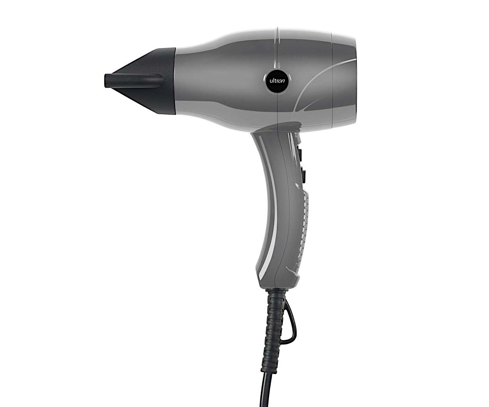 Profesionální fén na vlasy Ultron Vayu - 1800-2000 W, stříbrný + dárek zdarma