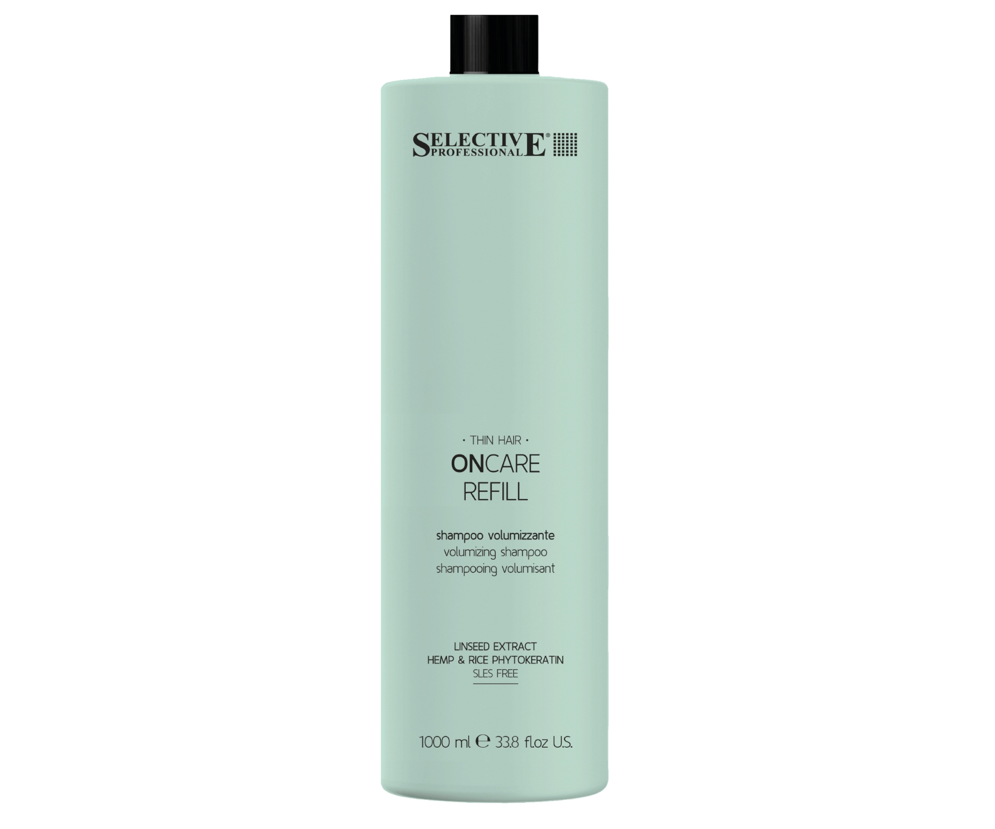 Šampon pro objem jemných a řídnoucích vlasů Selective Professional OnCare Refill Shampoo - 1000 ml + dárek zdarma