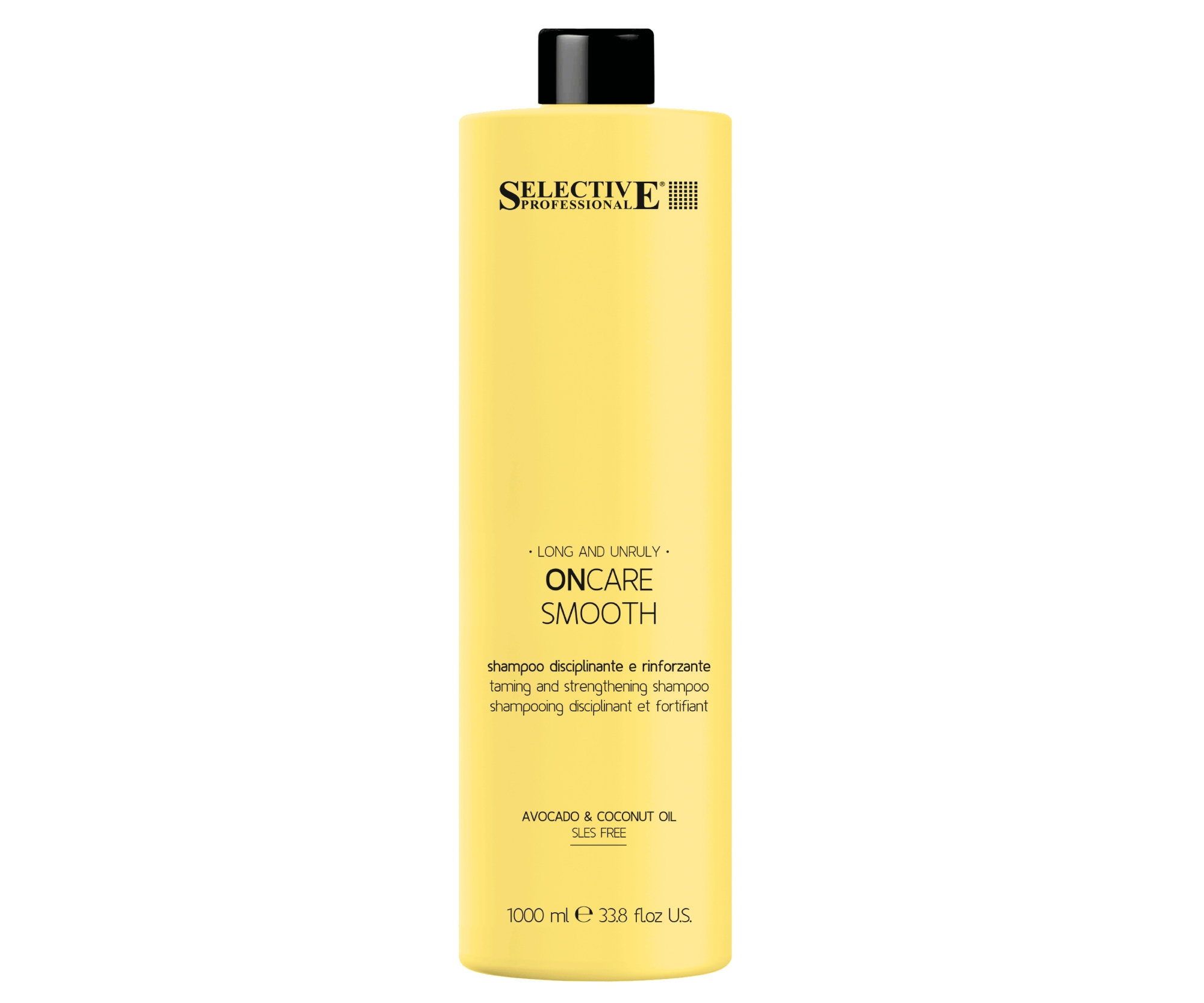Uhlazující šampon pro nepoddajné vlasy Selective Professional OnCare Smooth Shampoo - 1000 ml + dárek zdarma