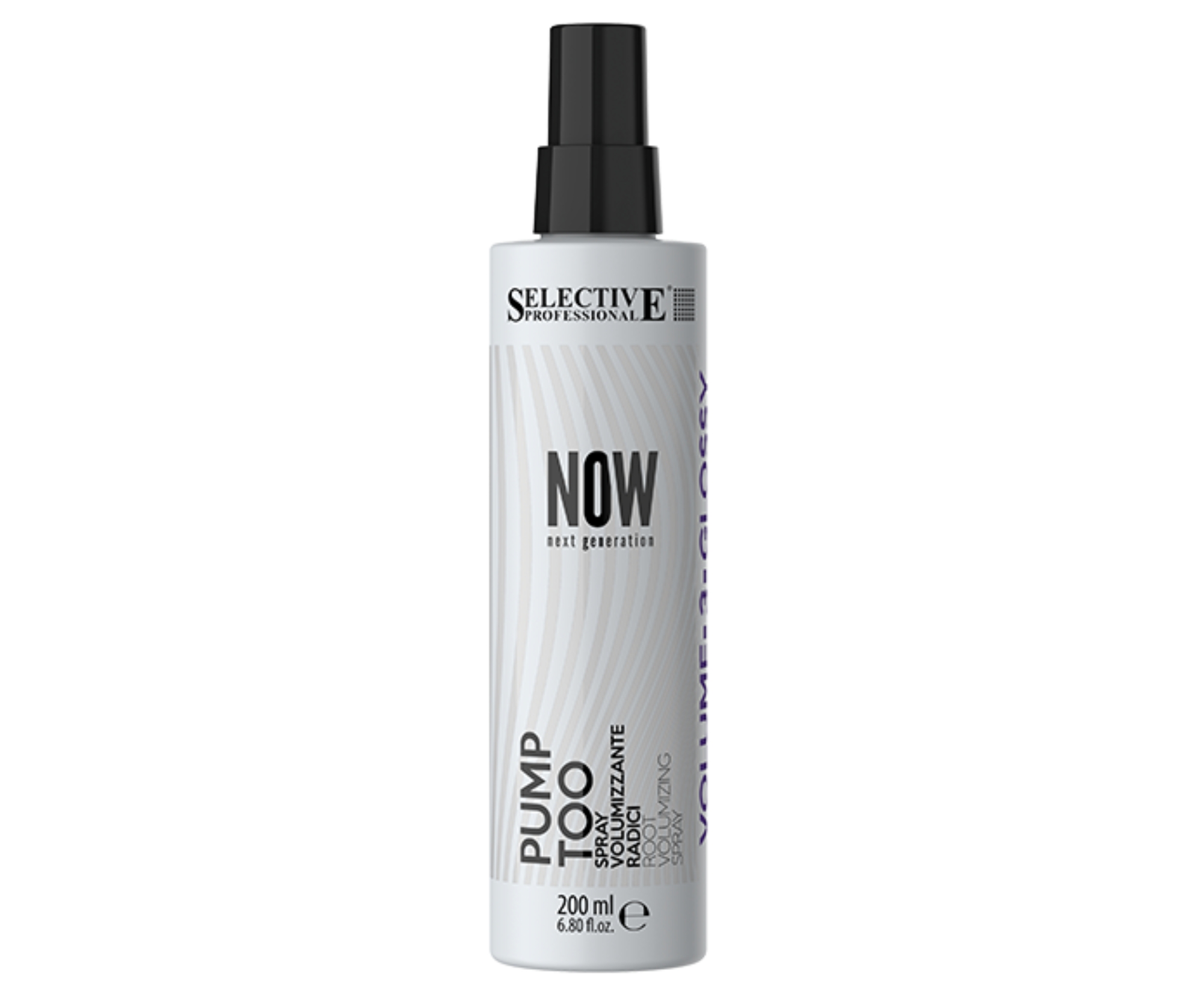 Objemový sprej pro jemné vlasy Selective Professional Now Pump Too - 200 ml + dárek zdarma