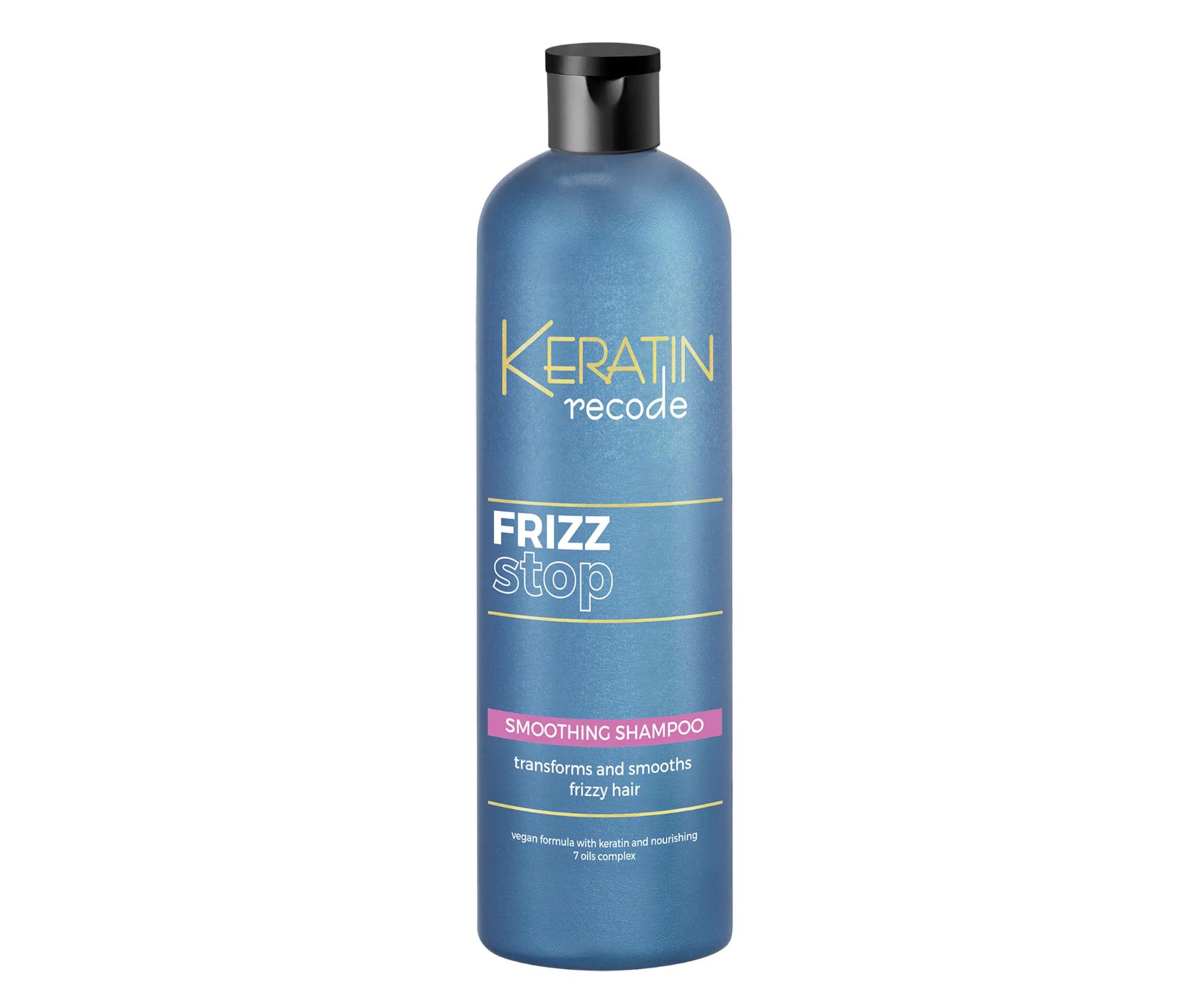 Šampon pro krepaté a nepoddajné vlasy Subrina Professional Keratin Recode Frizz Stop - 400 ml (060858) + dárek zdarma