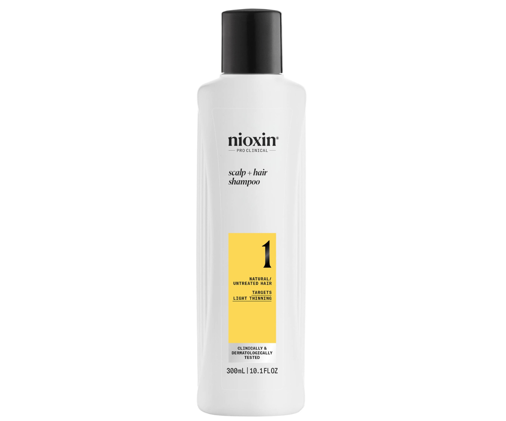 Čisticí šampon pro mírně řídnoucí přírodní vlasy Nioxin System 1 Scalp + Hair Shampoo - 300 ml + dárek zdarma