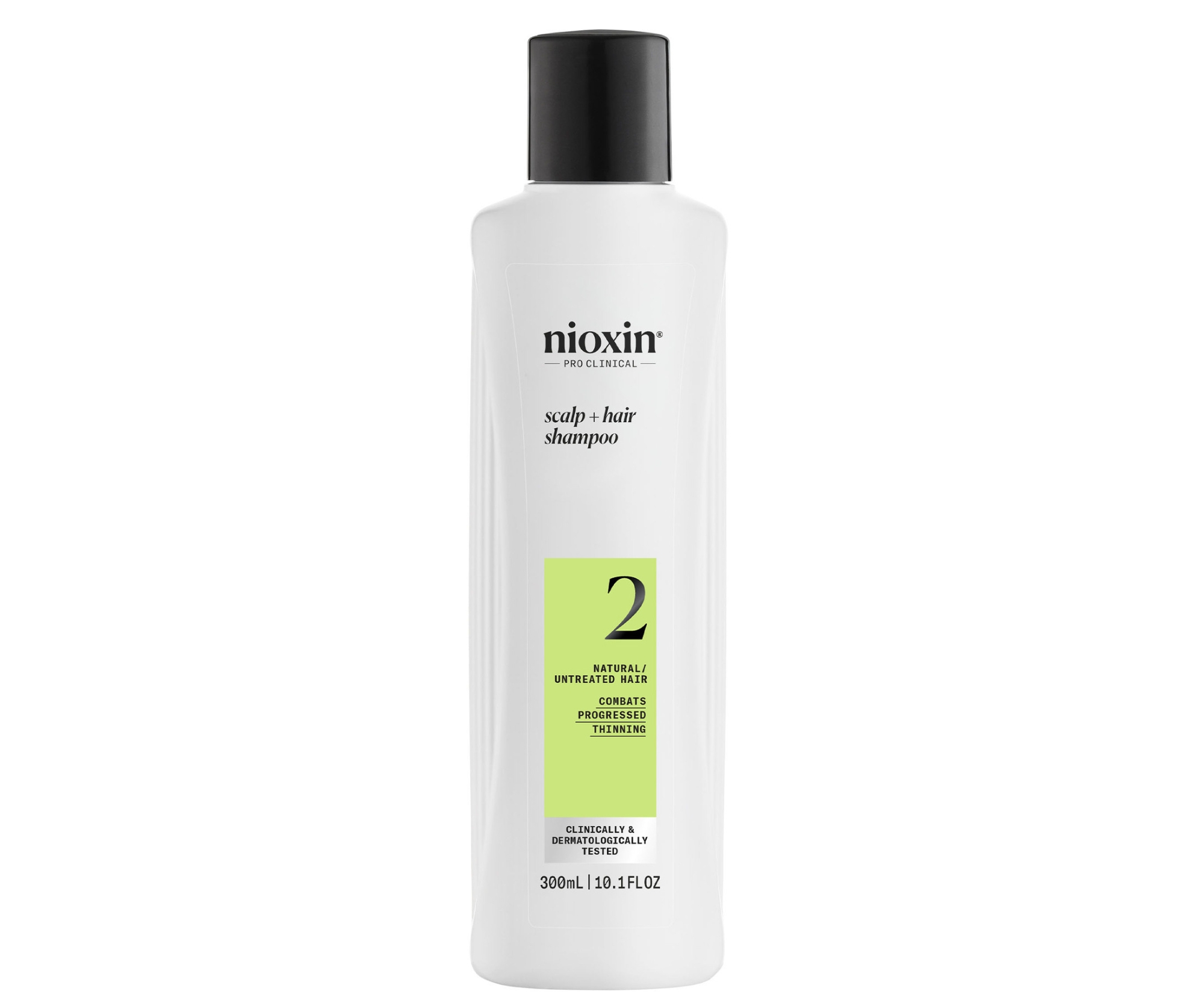 Čisticí šampon pro silně řídnoucí přírodní vlasy Nioxin System 2 Scalp + Hair Shampoo - 300 ml + dárek zdarma