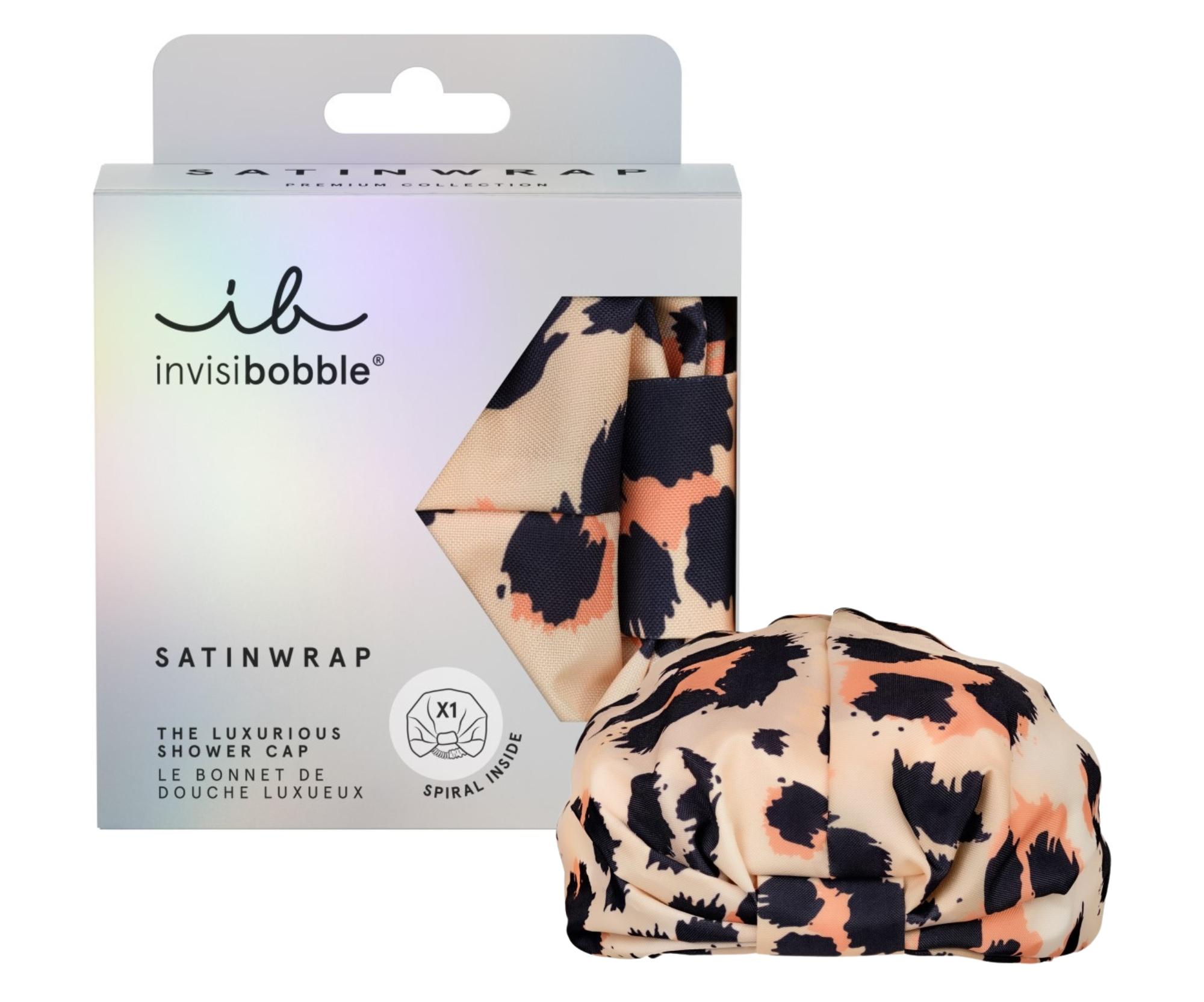 Sprchovací čepice Invisibobble Luxewrap Leo + dárek zdarma