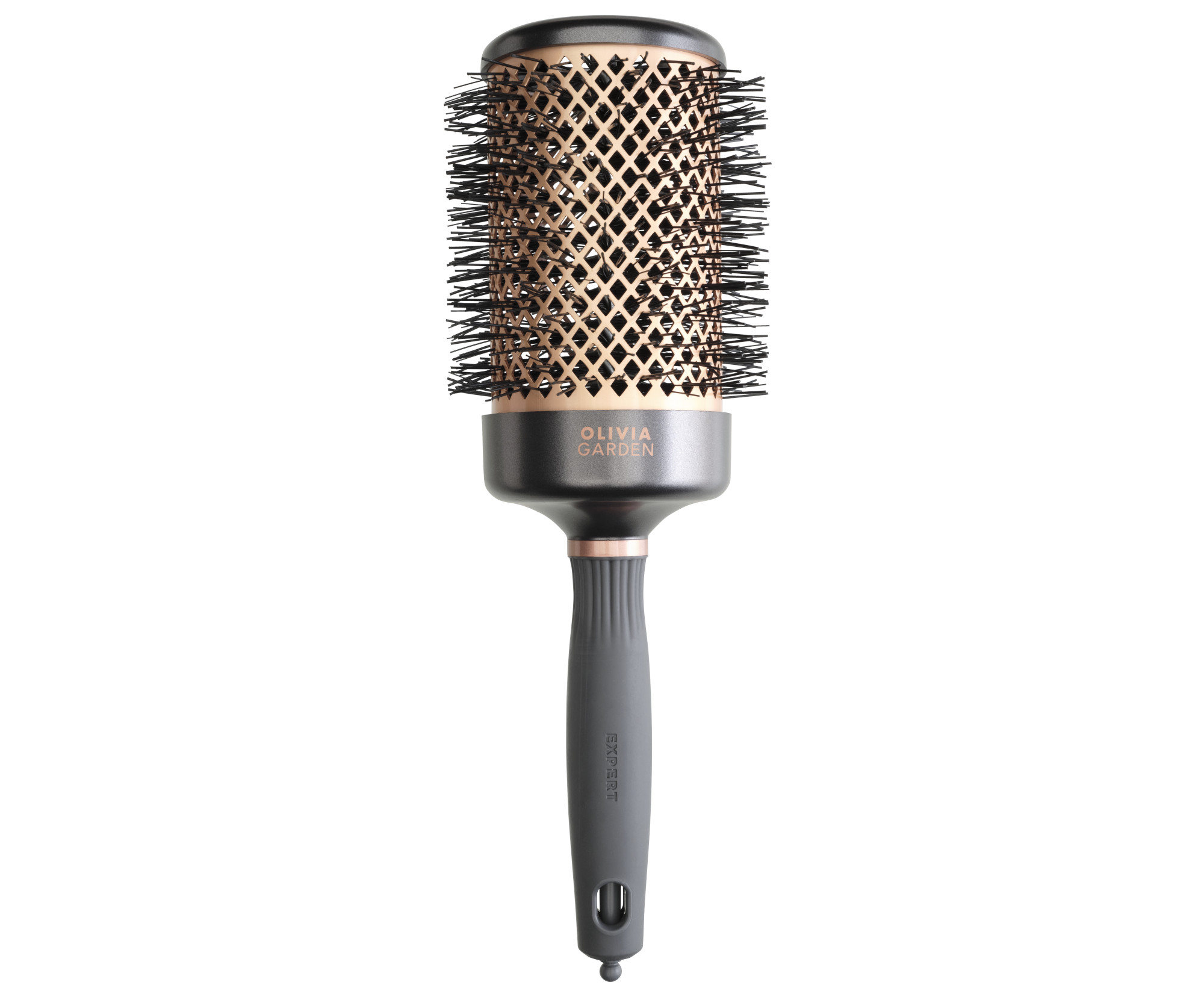 Kulatý foukací kartáč na vlasy Olivia Garden Expert Blowout Heat Nylgard - 65 mm + dárek zdarma