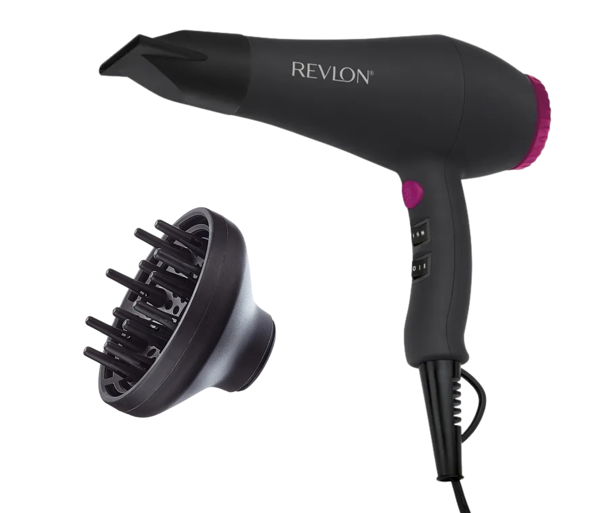 Profesionální fén na vlasy Revlon Smooth Brilliance RVDR5251E - 2000 W, černý (RVDR5251E1) + dárek zdarma