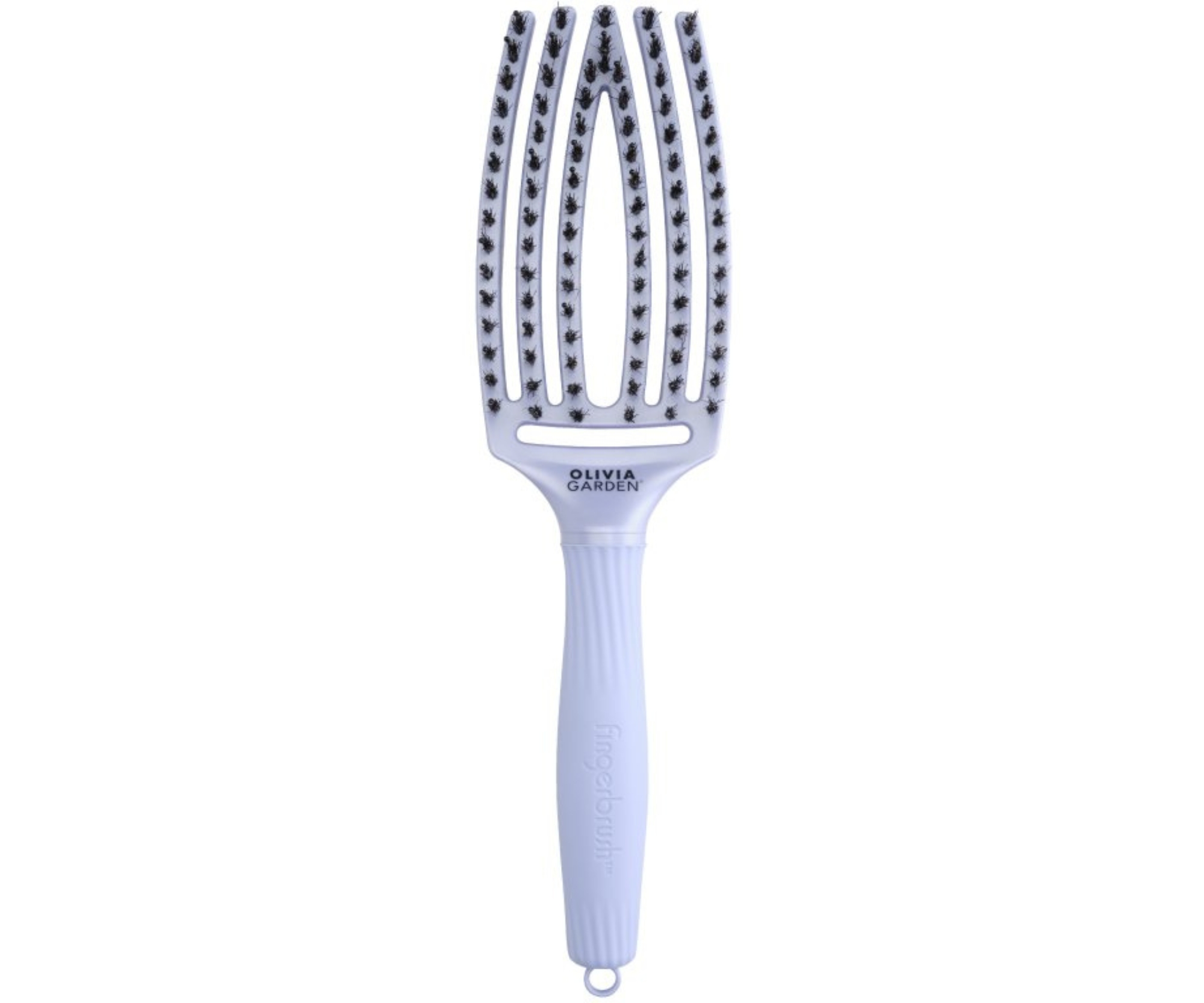 Kartáč Olivia Garden Fingerbrush Combo Medium Polar Blue - polární modrý + dárek zdarma