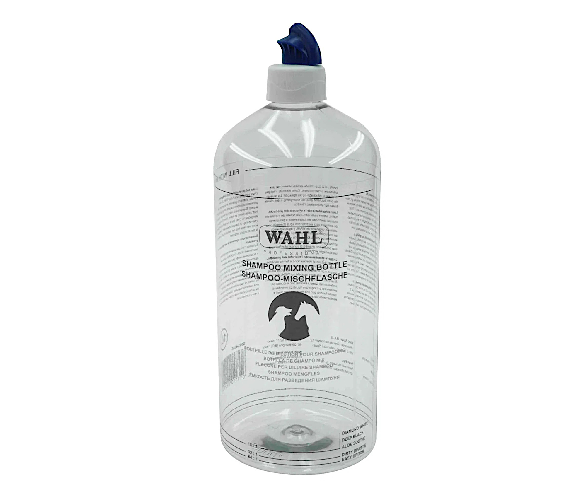 Láhev na přípravu šamponů z koncentrátů Wahl Shampoo Mixing Bottle (0093-6365) + dárek zdarma