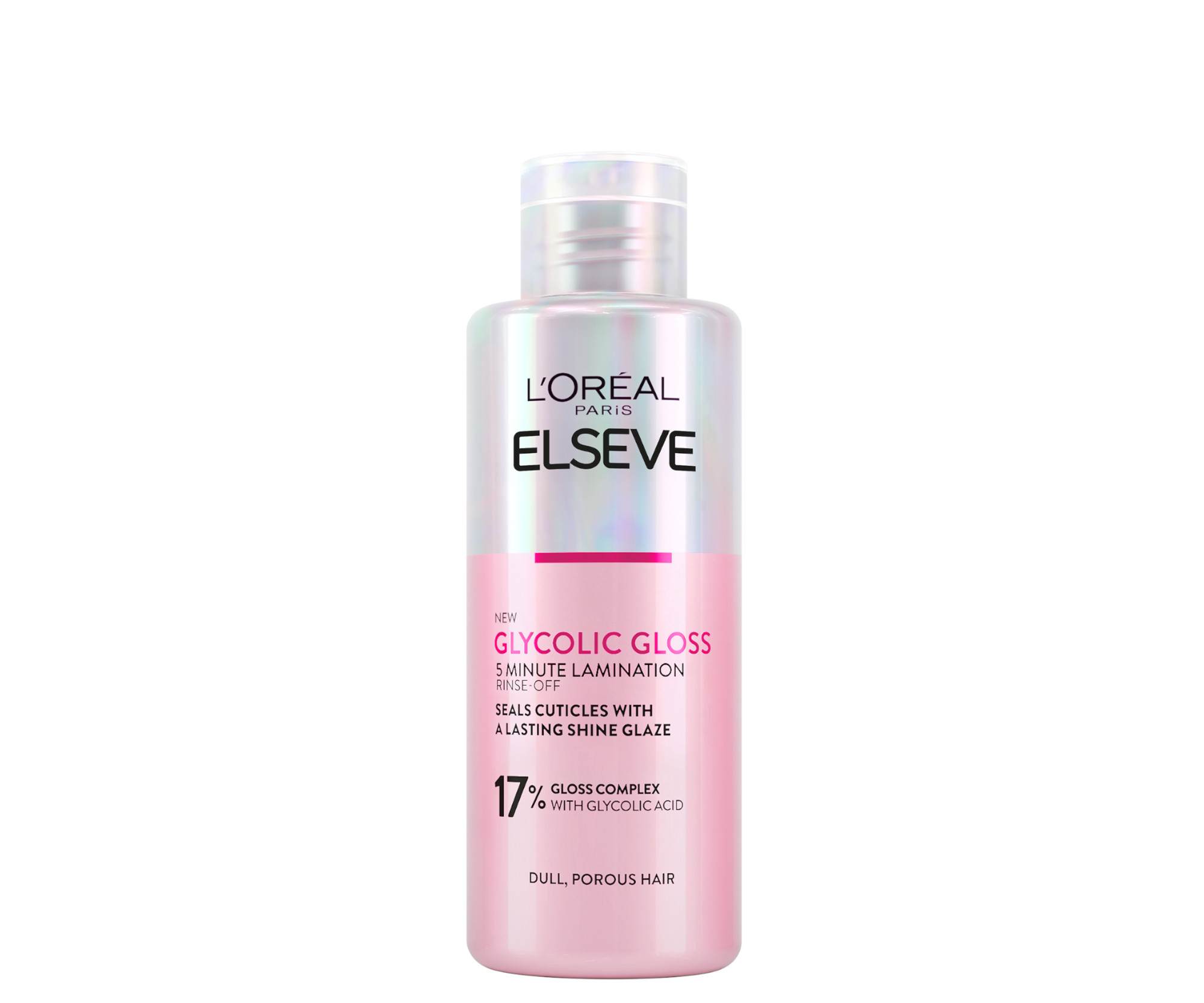 Oplachová péče pro zářivě lesklé a hladké vlasy Loréal Paris Elseve Glycolic Gloss - 200 ml - L’Oréal Paris + dárek zdarma