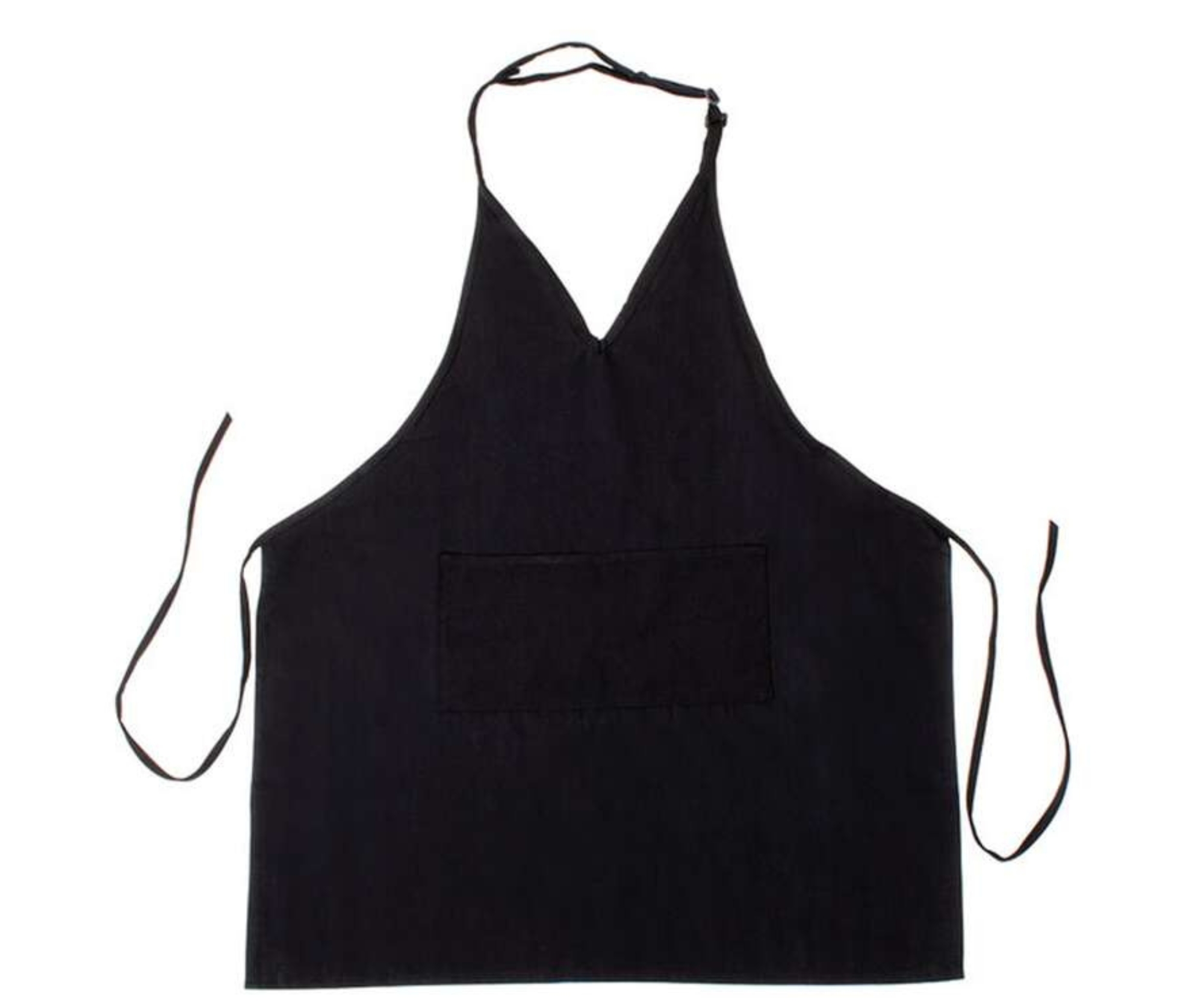 Kadeřnická zástěra Sibel s kapsami - černá, 10 ks + dárek zdarma