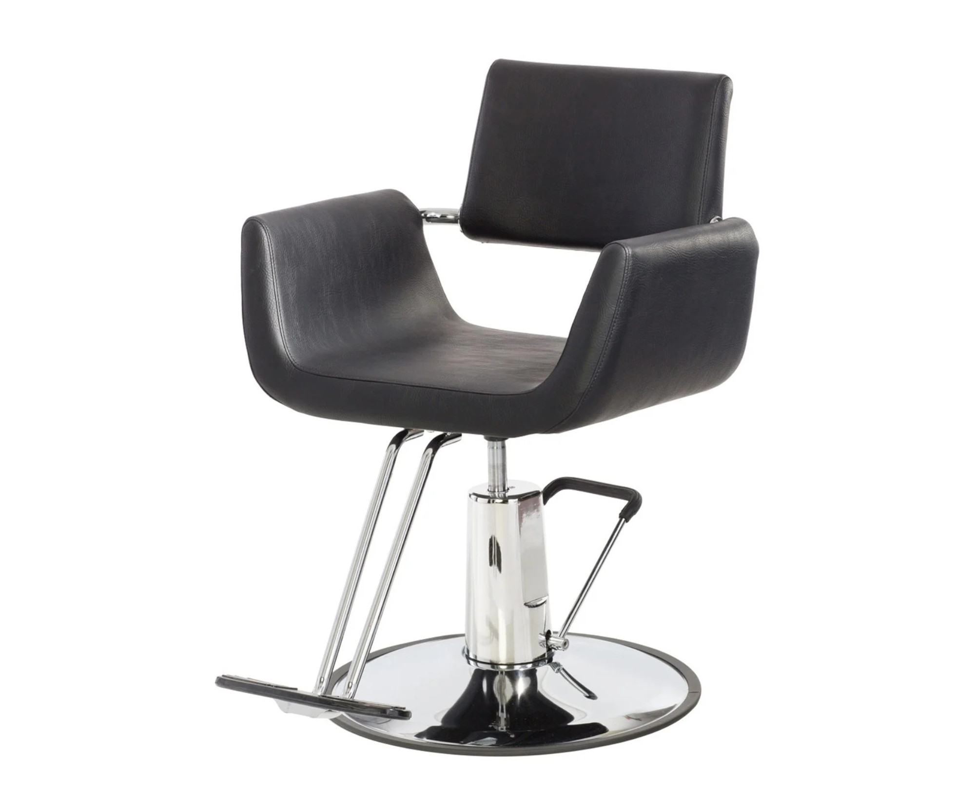 Kadeřnické křeslo SilverFox Y119 - černé + dárek zdarma