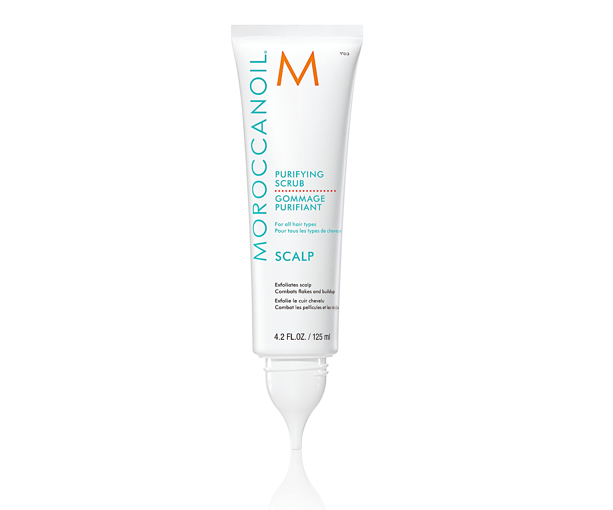 Předšamponový čisticí peeling pro zdravou pokožku hlavy Moroccanoil Scalp Purifying Scrub - 125 ml + dárek zdarma