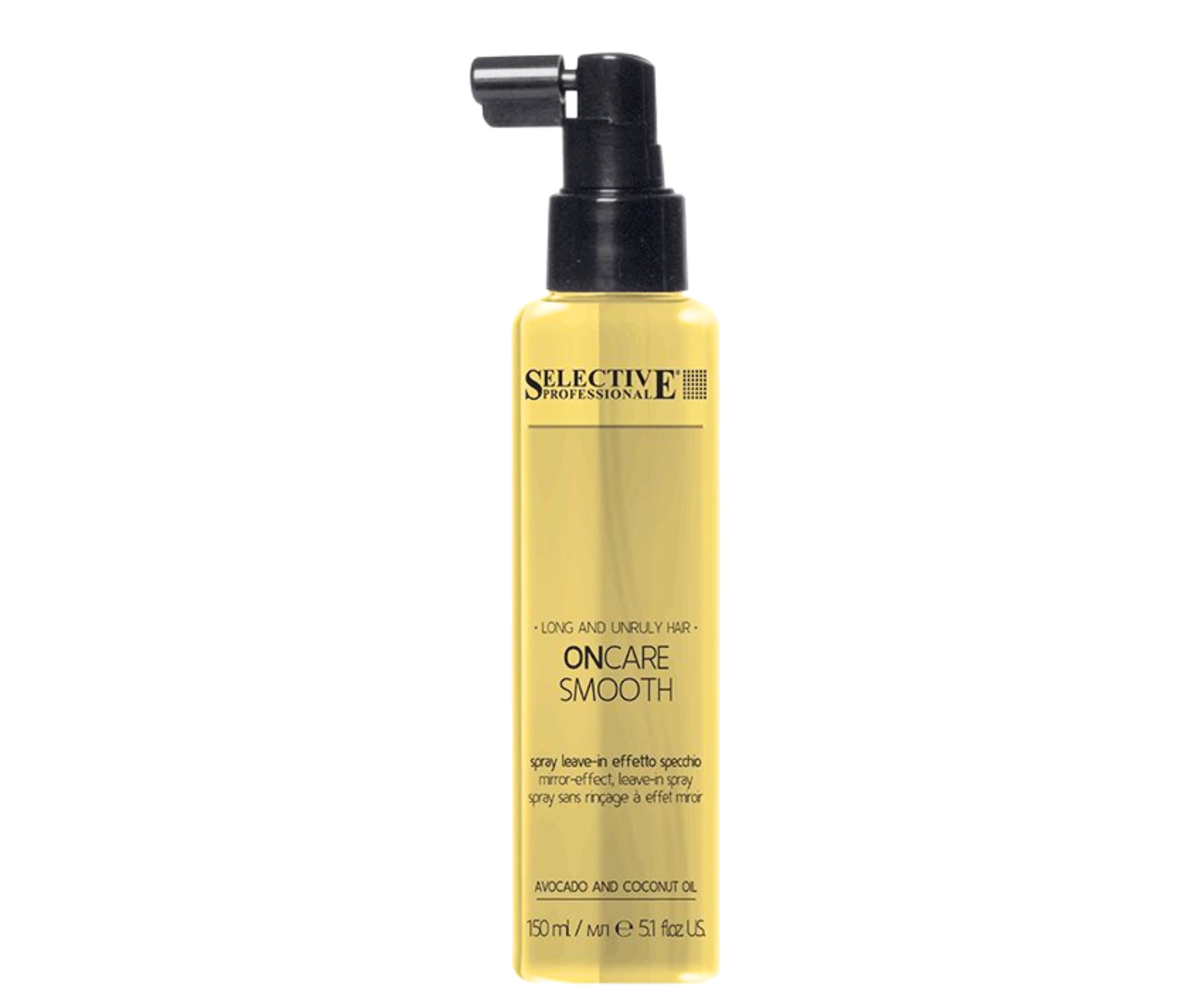 Bezoplachový sprej pro nepoddajné a krepaté vlasy Selective Professional OnCare Smooth Leave-In - 150 ml (83321) + dárek zdarma