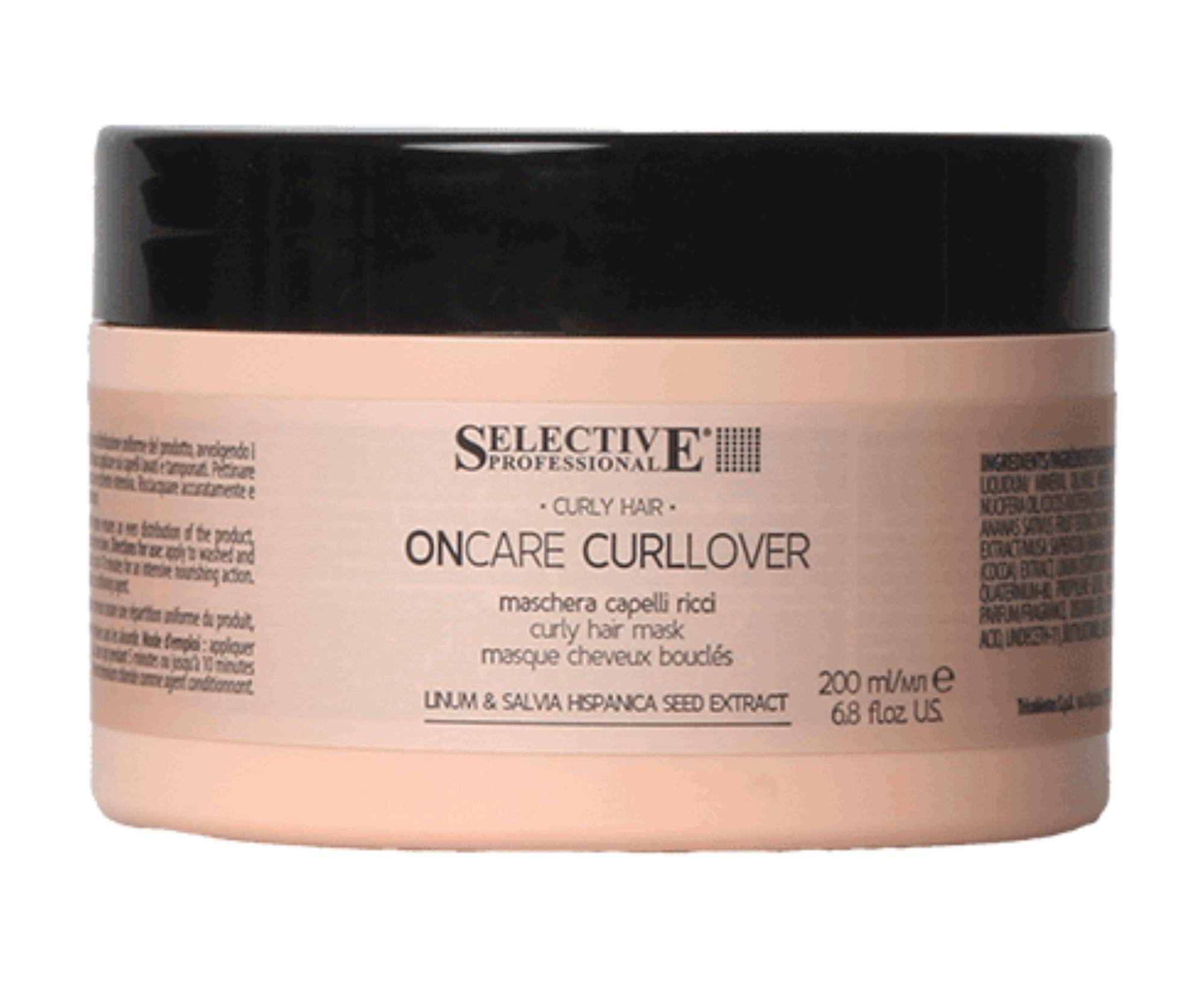 Vyživující maska pro vlnité a kudrnaté vlasy Selective Professional CurlLover Mask - 200 ml + dárek zdarma