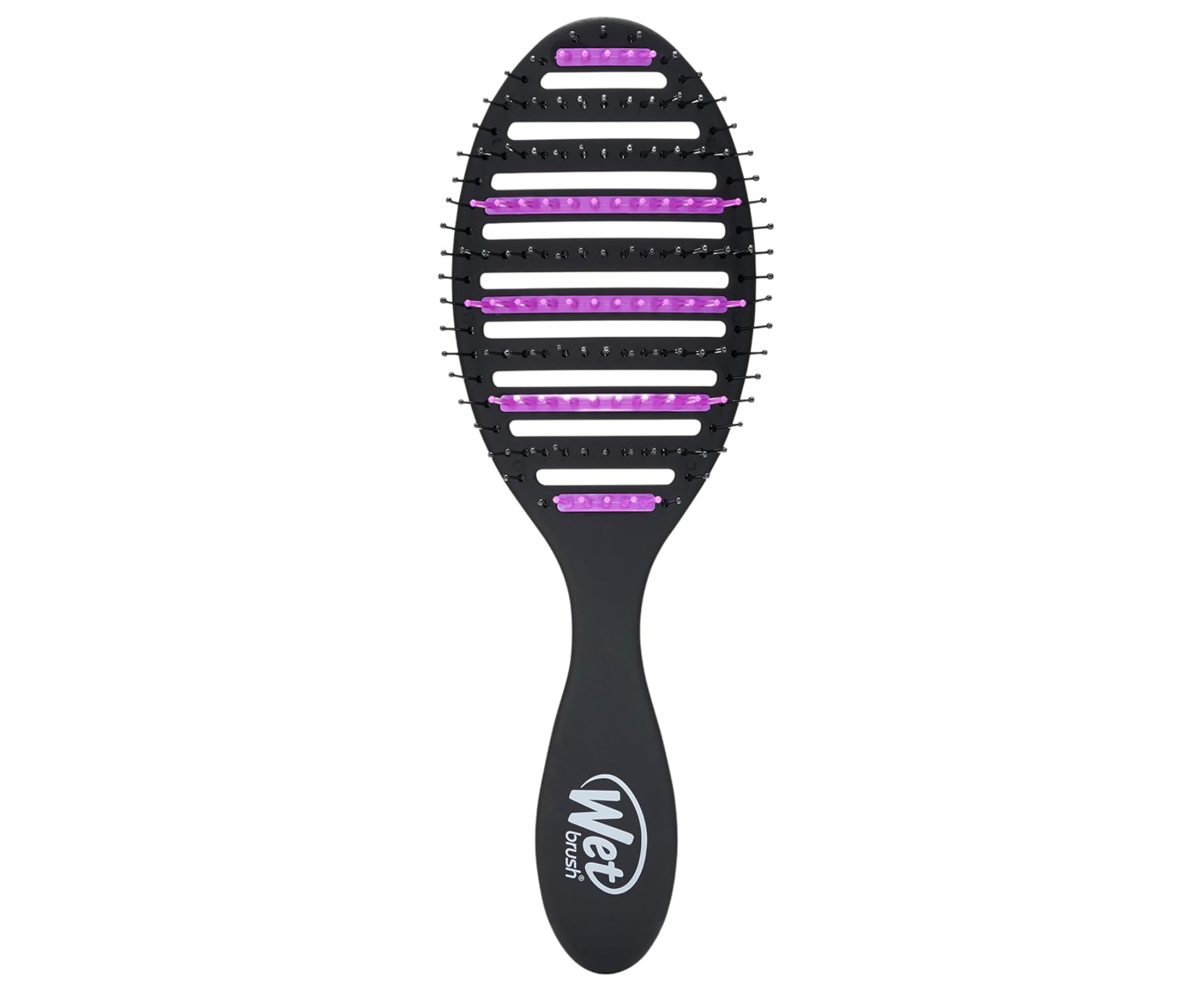 Kartáč na rozčesávání a foukání vlasů Wet Brush Speed Dry Refresh + Extend - fialovo-černý + dárek zdarma