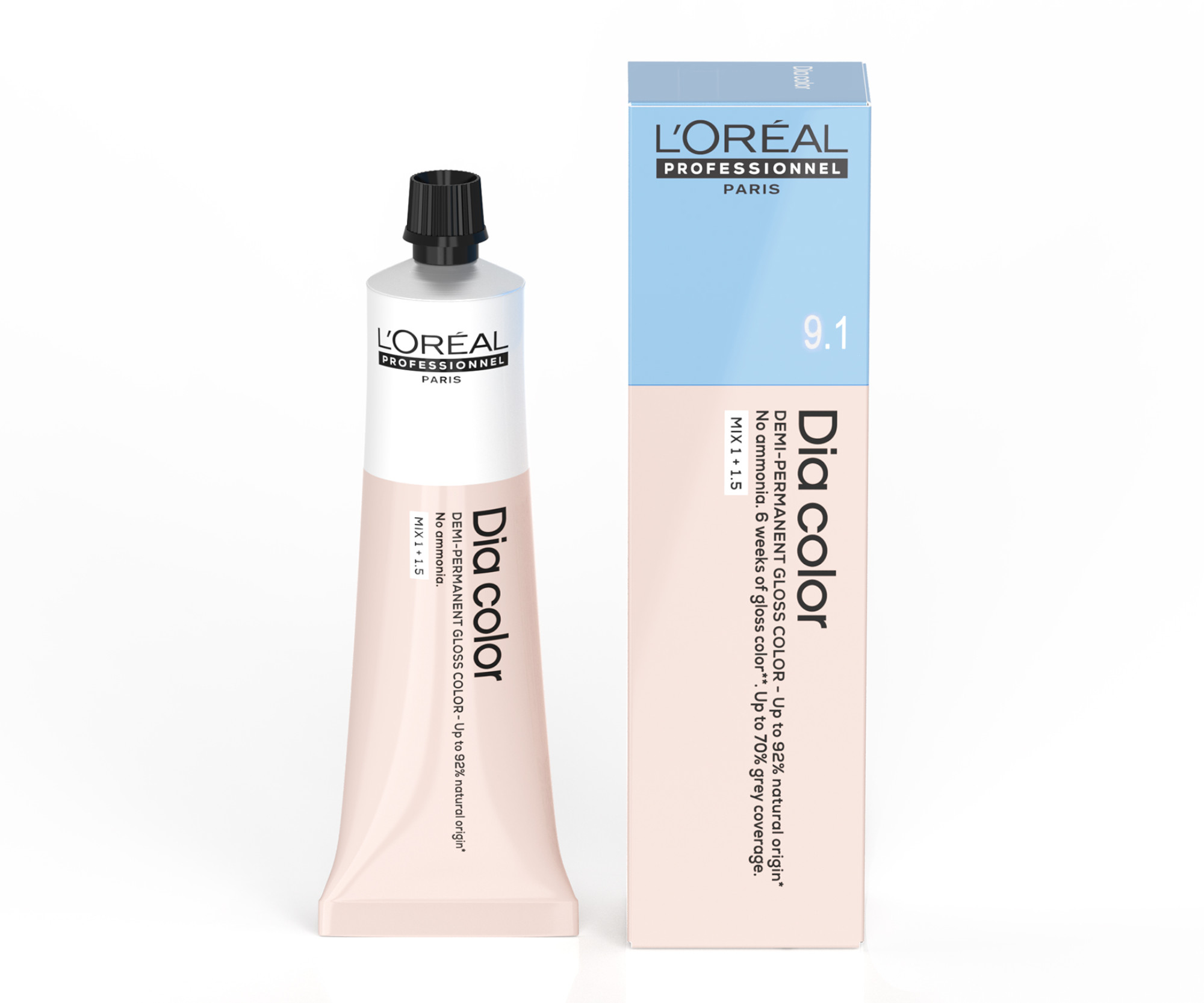 Přeliv na vlasy Loréal Professionnel Dia color 60 ml - 9.1 velmi světlá blond popelavá - L’Oréal Professionnel + dárek zdarma