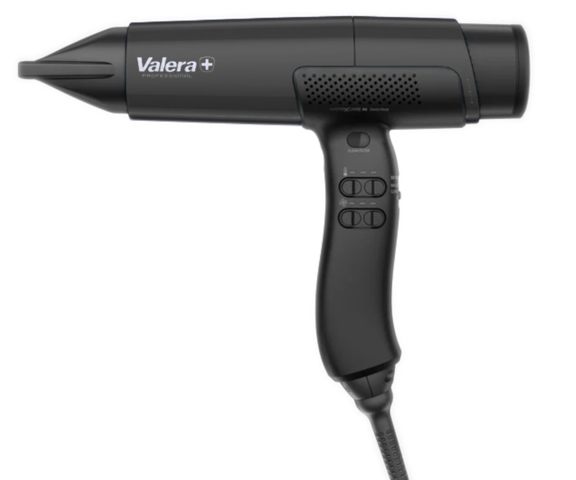 Profesionální vysokorychlostní digitální fén na vlasy Valera Professional MatriXcare AI - 2000 W, černý (501.00MANB) + dárek zdarma