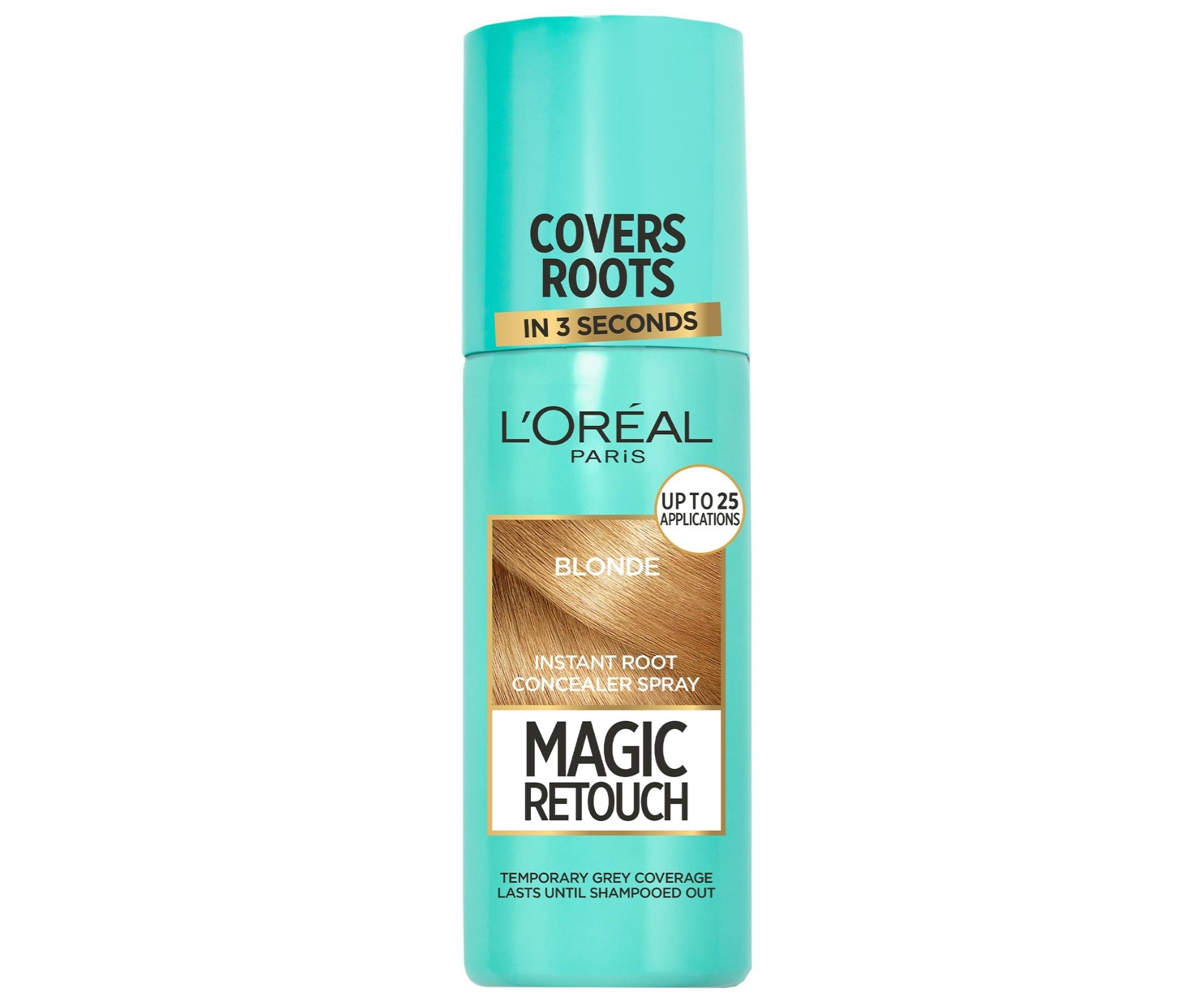 Sprej pro zakrytí odrostů Loréal Paris Magic Retouch - 75 ml, blond - L’Oréal Paris + dárek zdarma