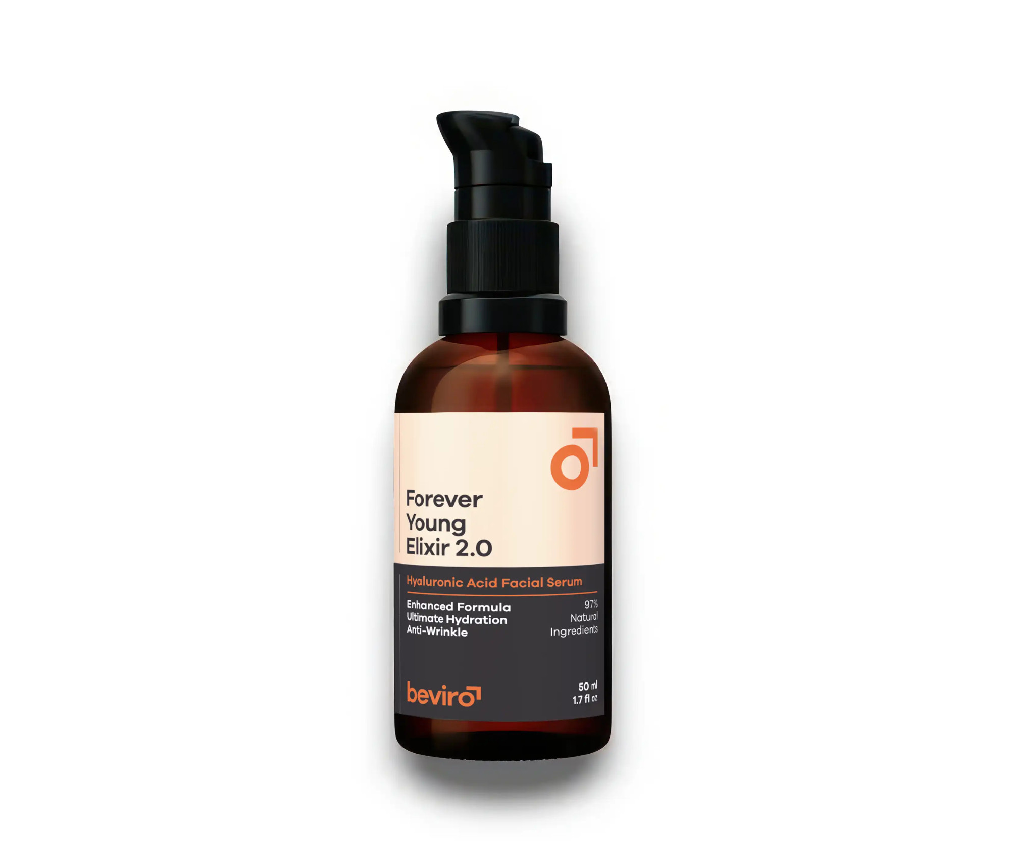 Pleťové sérum proti vráskám s kyselinou hyaluronovou Beviro Forever Young Elixir 2.0 - 50 ml + dárek zdarma