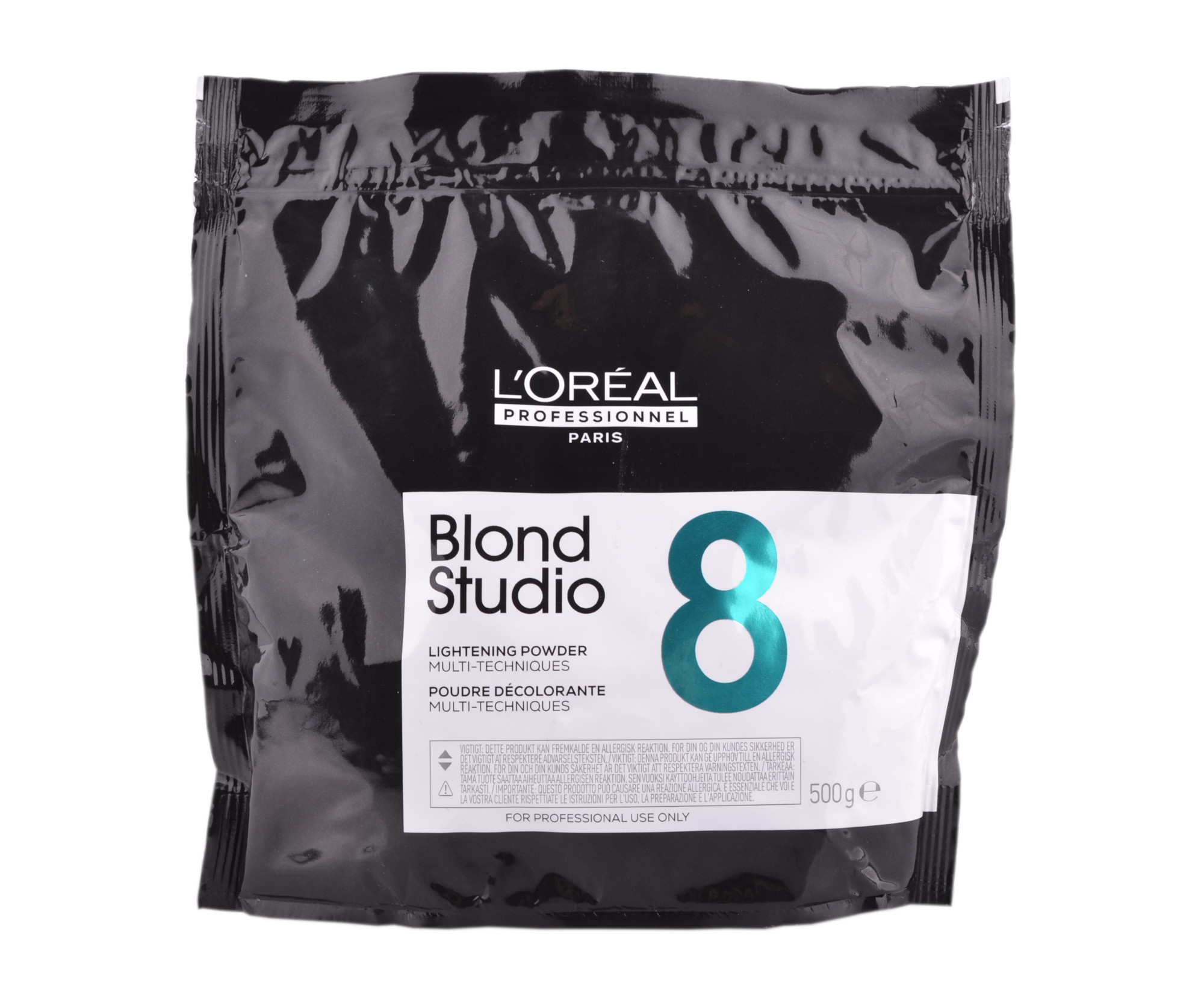 Zesvětlující pudr s Pro-Keratinem Loréal Blond Studio 8 Multi-Techniques - 500 g, náhradní náplň - L’Oréal Professionnel + dárek zdarma