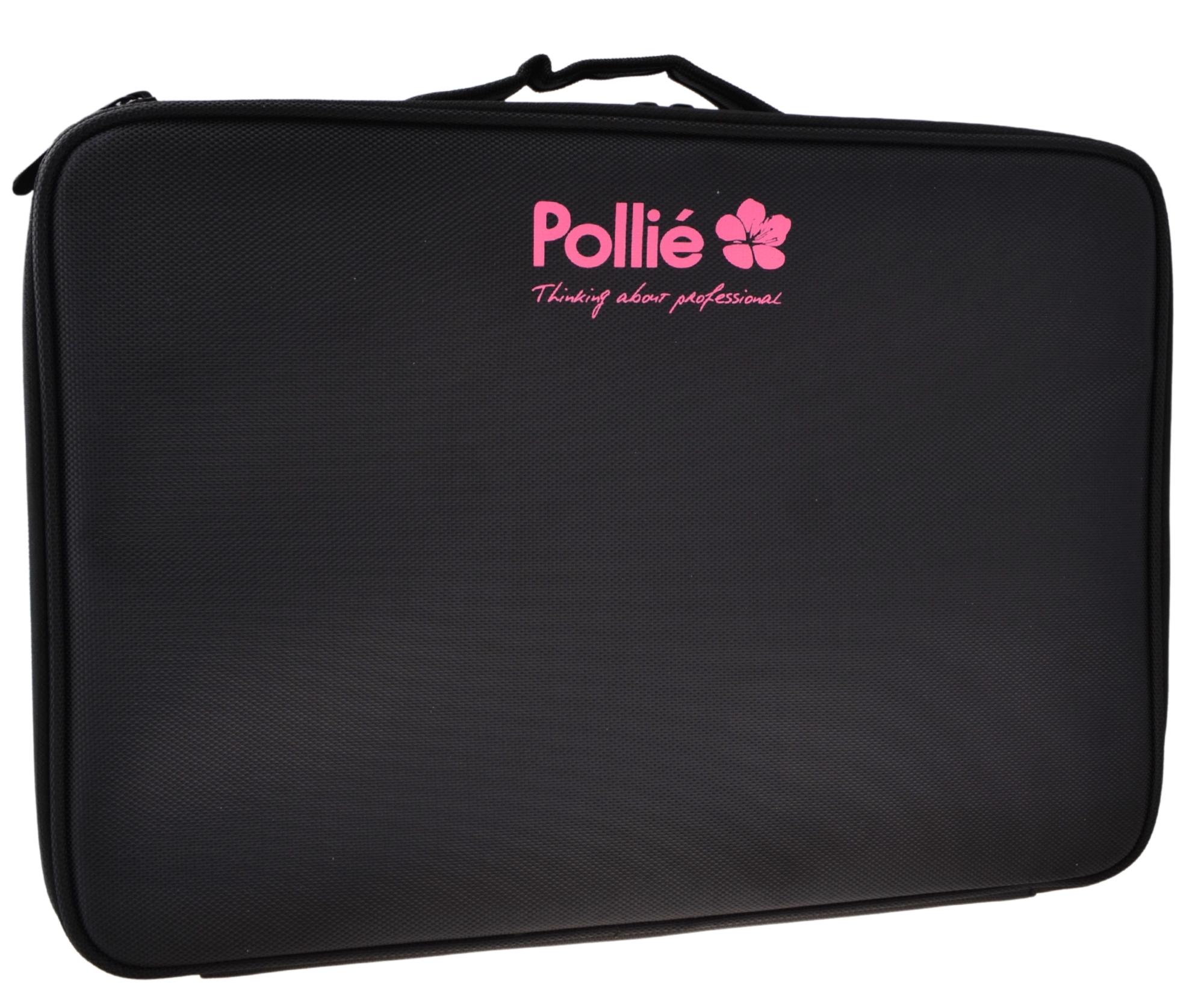 Kadeřnický/kosmetický kufřík Eurostil Professional Pollié - černý (07321/50) + dárek zdarma