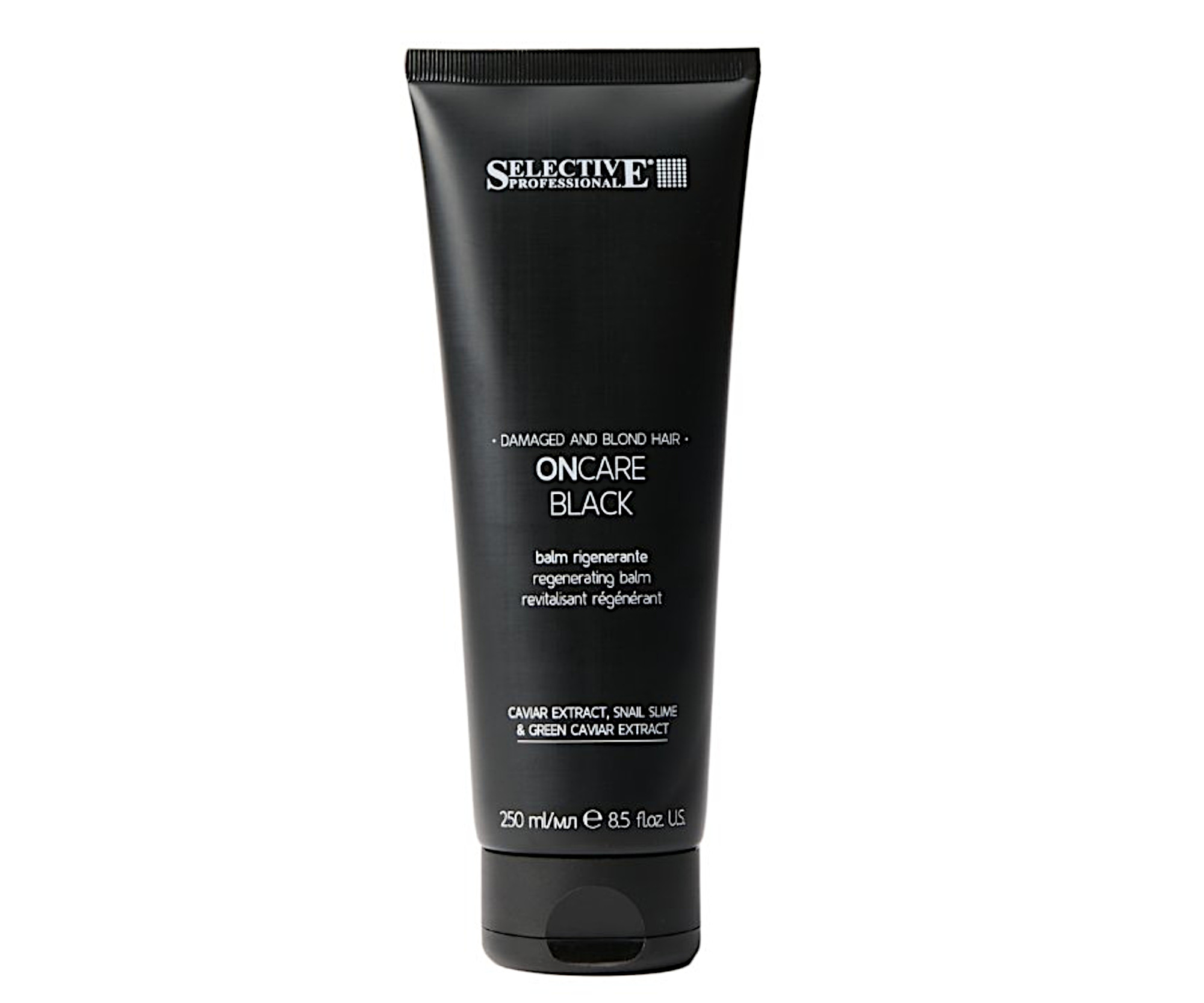 Regenerační balzám pro poškozené vlasy Selective Professional OnCare Black Regenerating Balm - 250 ml + dárek zdarma