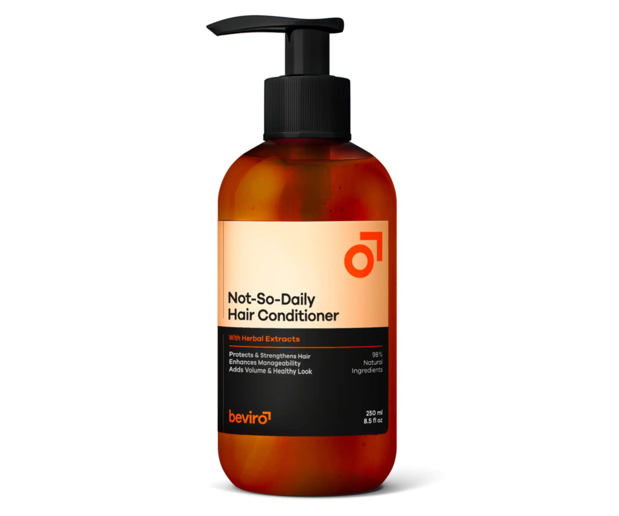 Posilující kondicionér pro vlasy se sklonem k padání Beviro Not-So-Daily Hair Conditioner - 250 ml + dárek zdarma