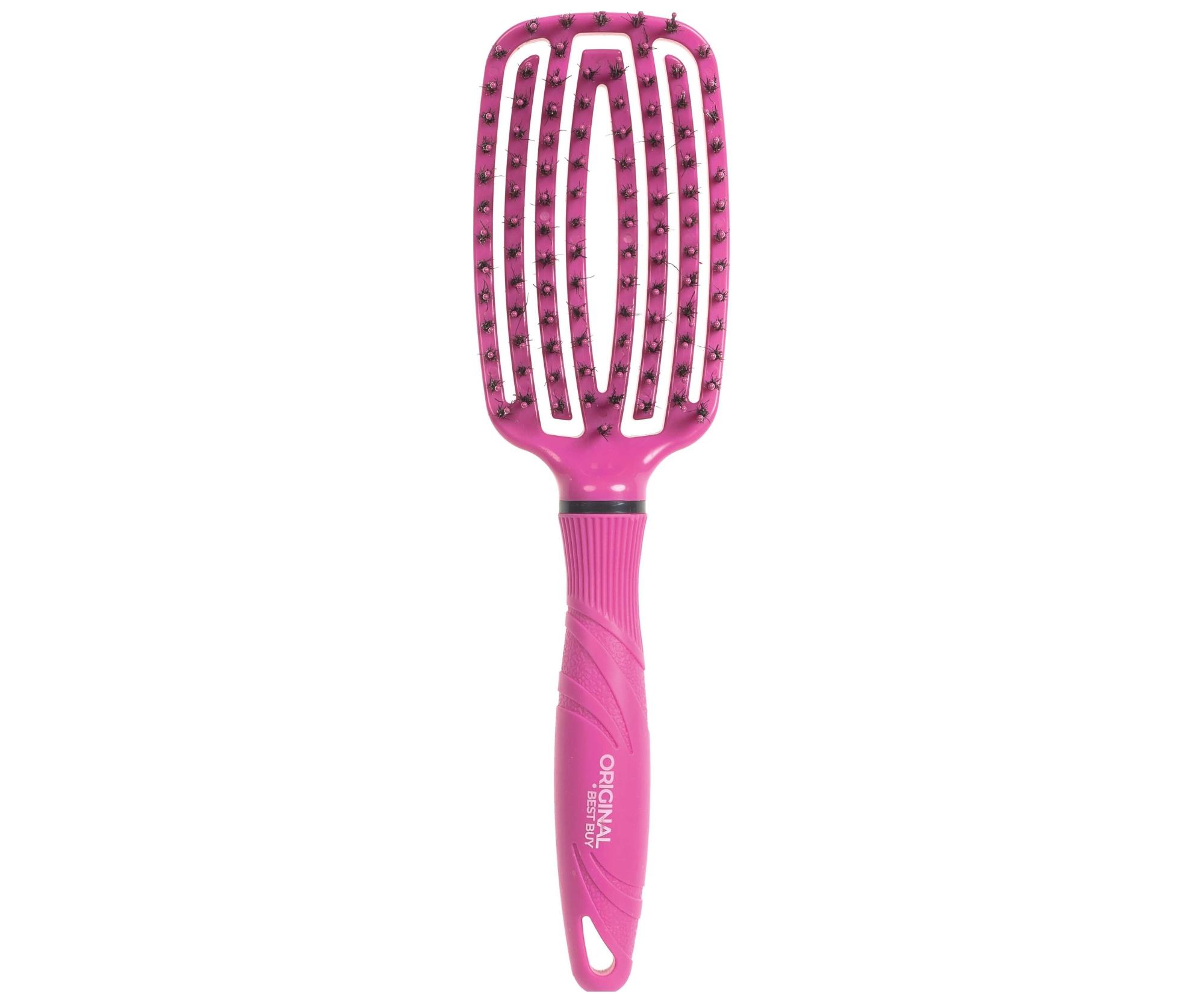 Kartáč na rozčesávání vlasů Original Best Buy - růžový (P005590) + dárek zdarma