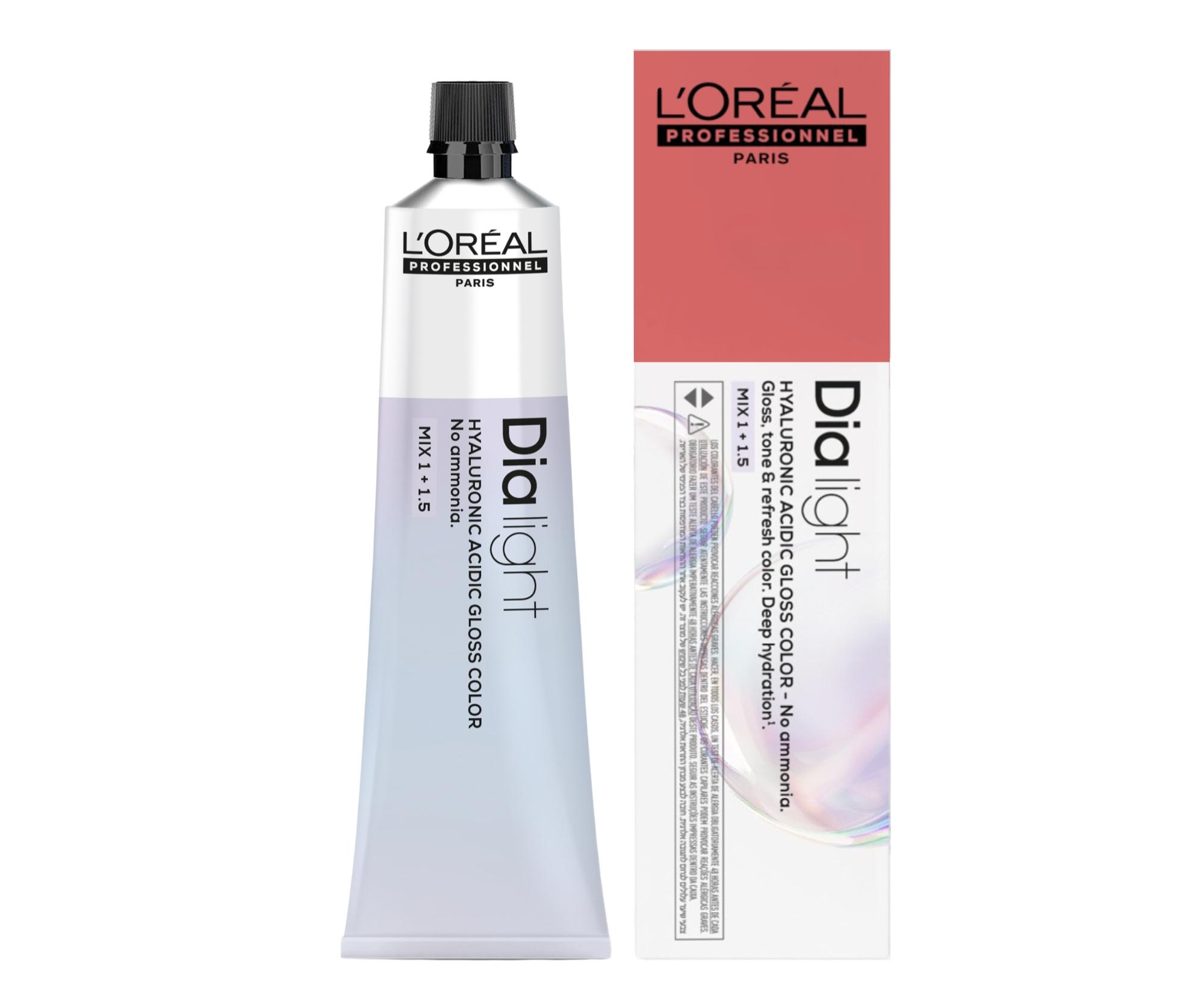 Přeliv na vlasy Loréal Professionnel Dia Light 60 ml - 6.64 tmavý červený měděný blond - L’Oréal Professionnel + dárek zdarma