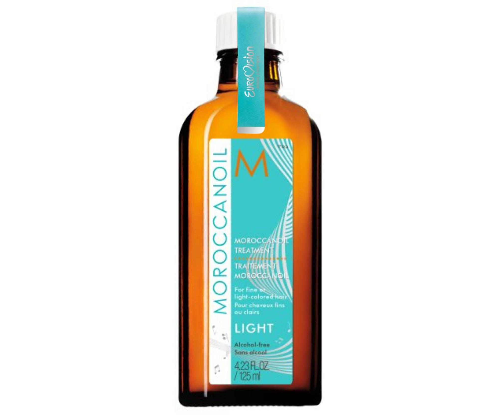 Lehká olejová péče Moroccanoil Treatment Light Eurovision - 125 ml, limitovaná edice + dárek zdarma