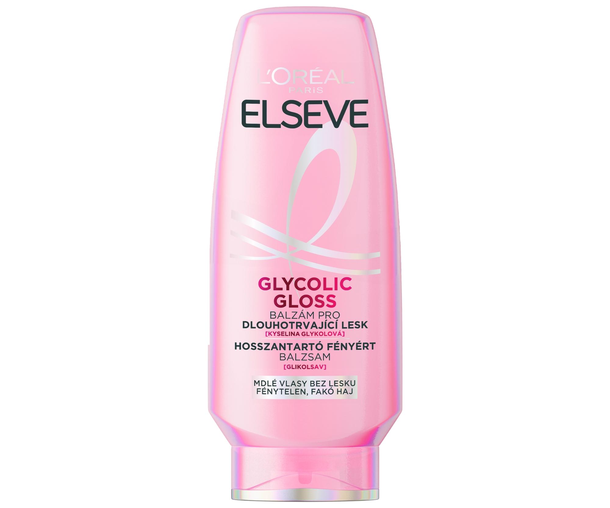 Kondicionér pro matné vlasy bez lesku Loréal Paris Elseve Glycolic Gloss - 200 ml - L’Oréal Paris + dárek zdarma