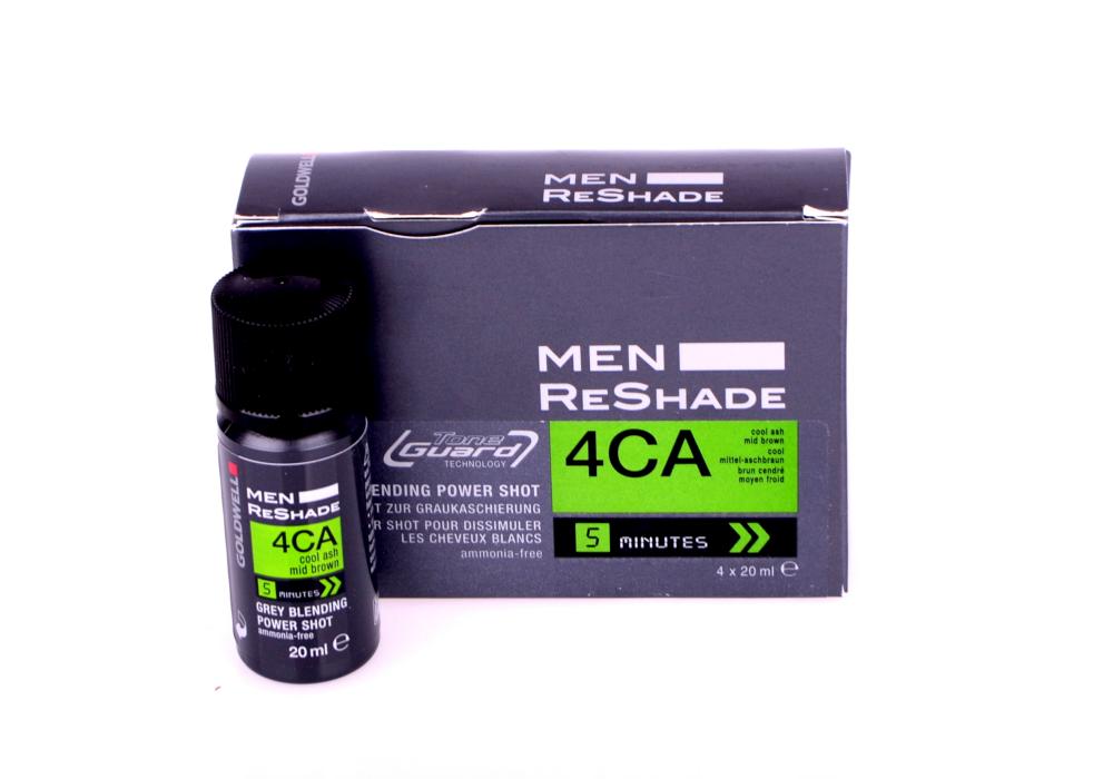 Barva na probarvení šedin Men ReShade Goldwell - 4CA středně hnědá (214010) + dárek zdarma