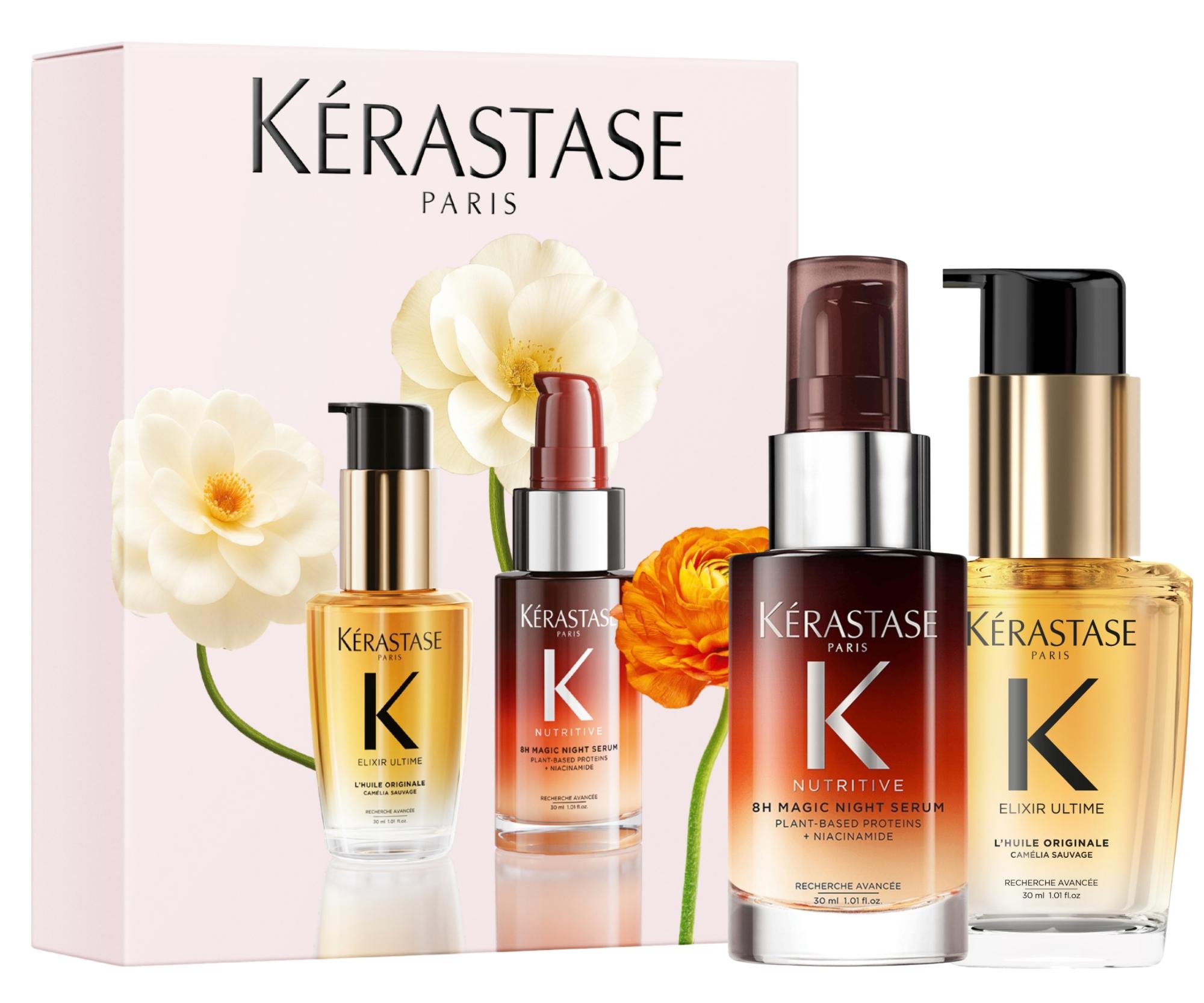 Dárková sada pro intenzivní výživu a vysoký lesk Kérastase Mini Iconics Set + dárek zdarma