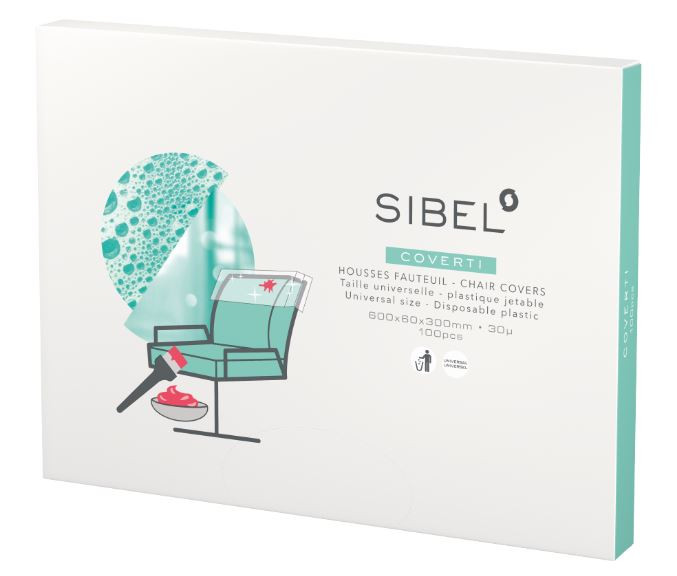 Jednorázová ochrana opěrky křesla Sibel Clean All - 100 ks (5000001) + dárek zdarma