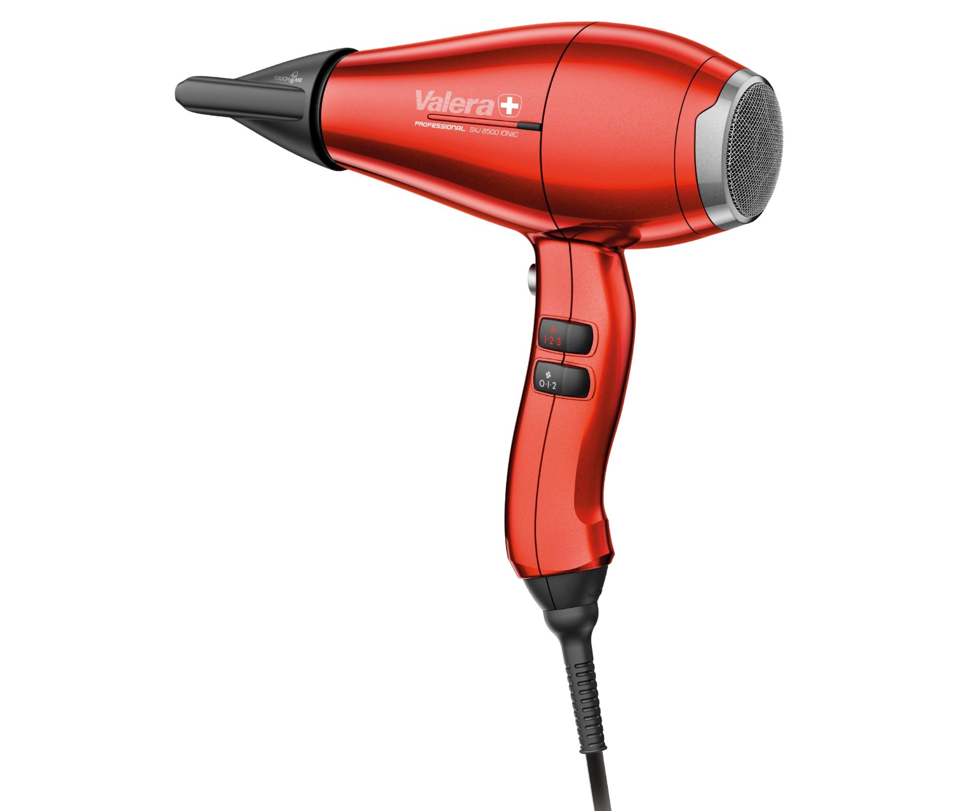 Profesionální fén na vlasy Valera Swiss Silent Jet 8500 - 2000 W, červený (SXJ8500RC) + dárek zdarma